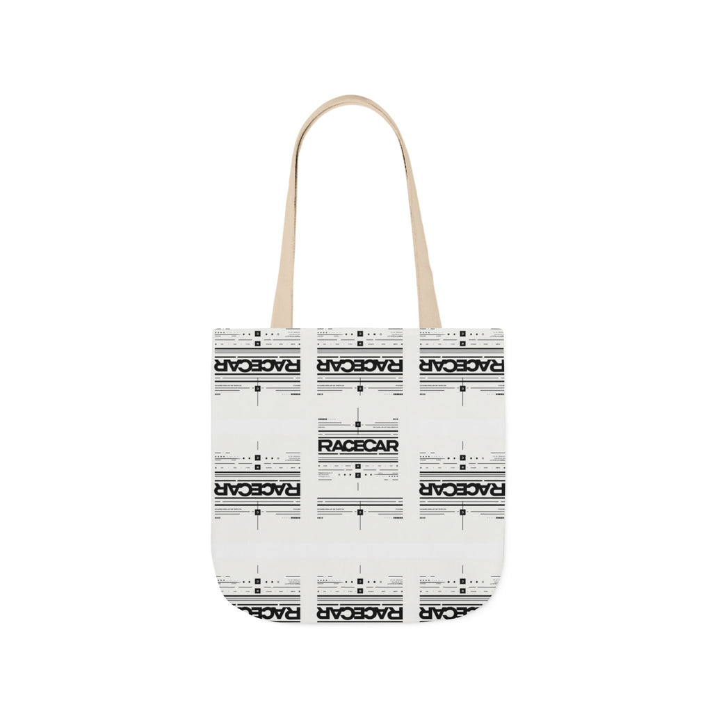 Minimalist '/Racecar' Tote Bag - Modern Design