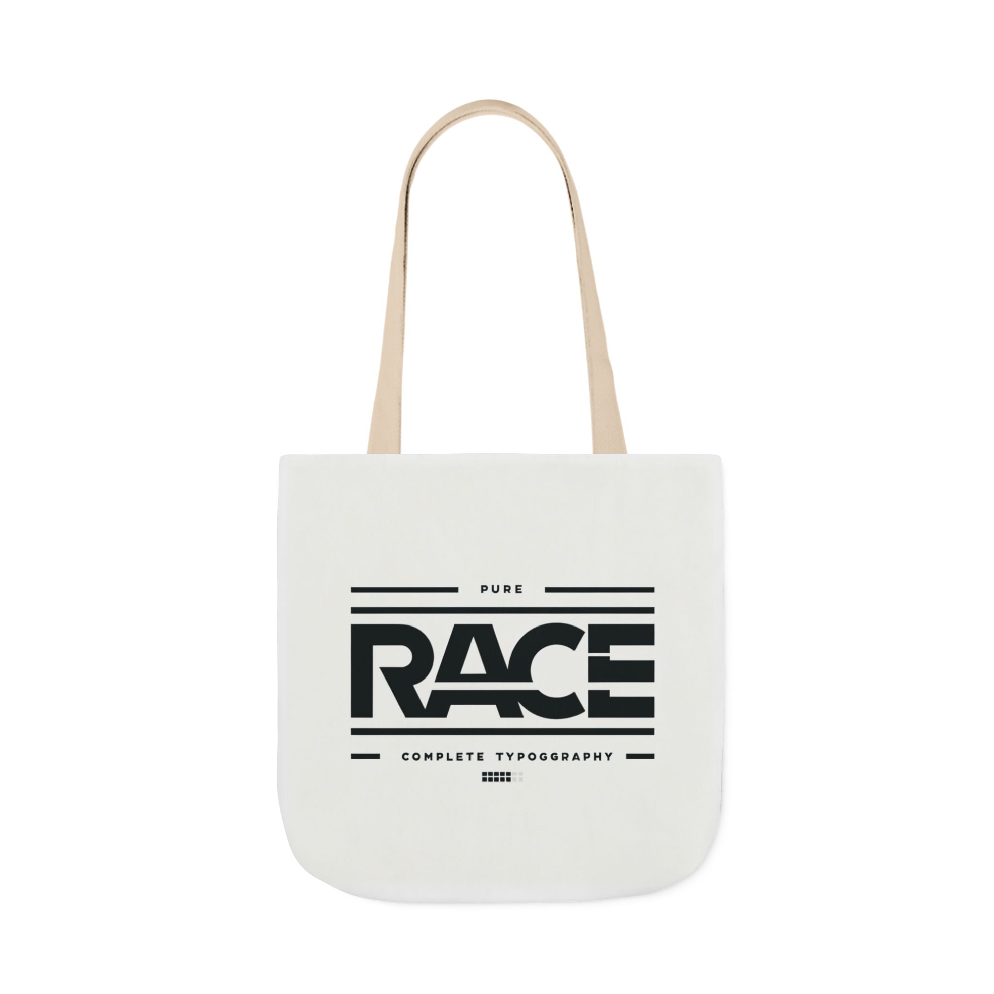 Minimalist Racing Themed Tote Bag