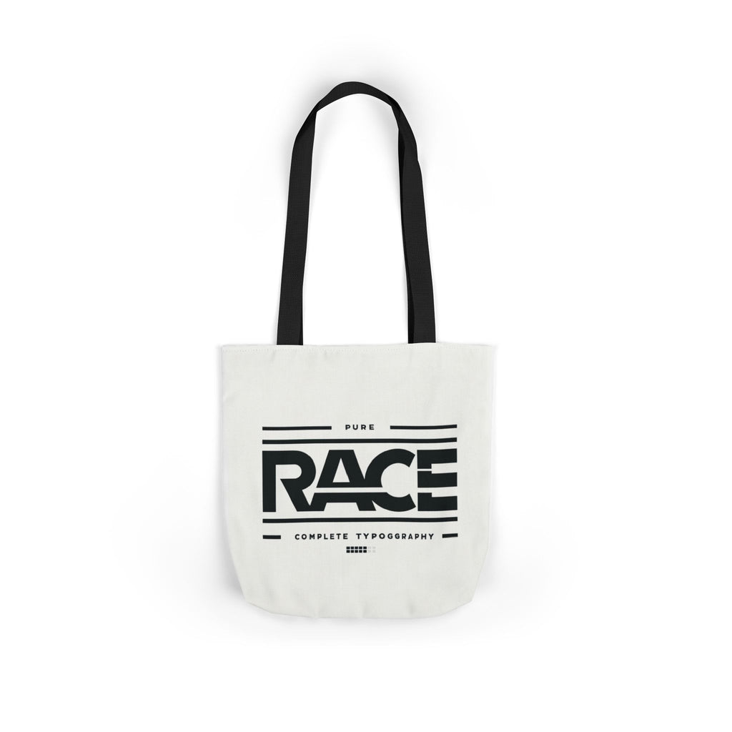 Minimalist Racing Themed Tote Bag