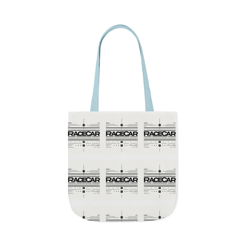 Minimalist '/Racecar' Tote Bag - Modern Design