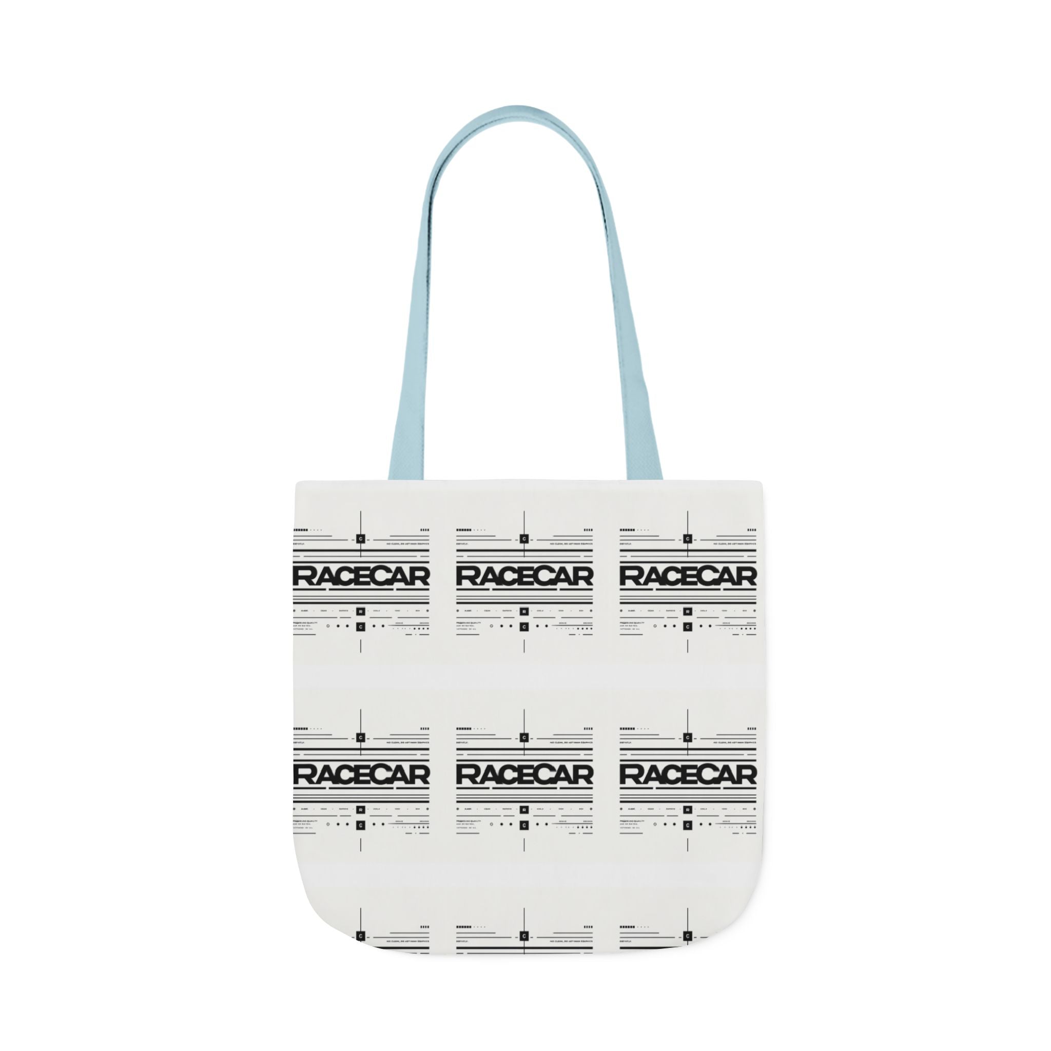 Minimalist '/Racecar' Tote Bag - Modern Design