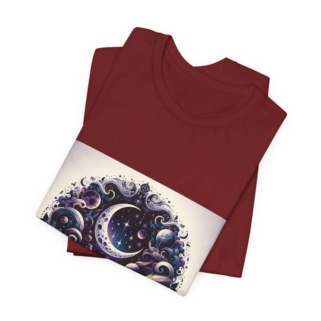 Witchy Vibes Crescent Moon T-Shirt Unisex