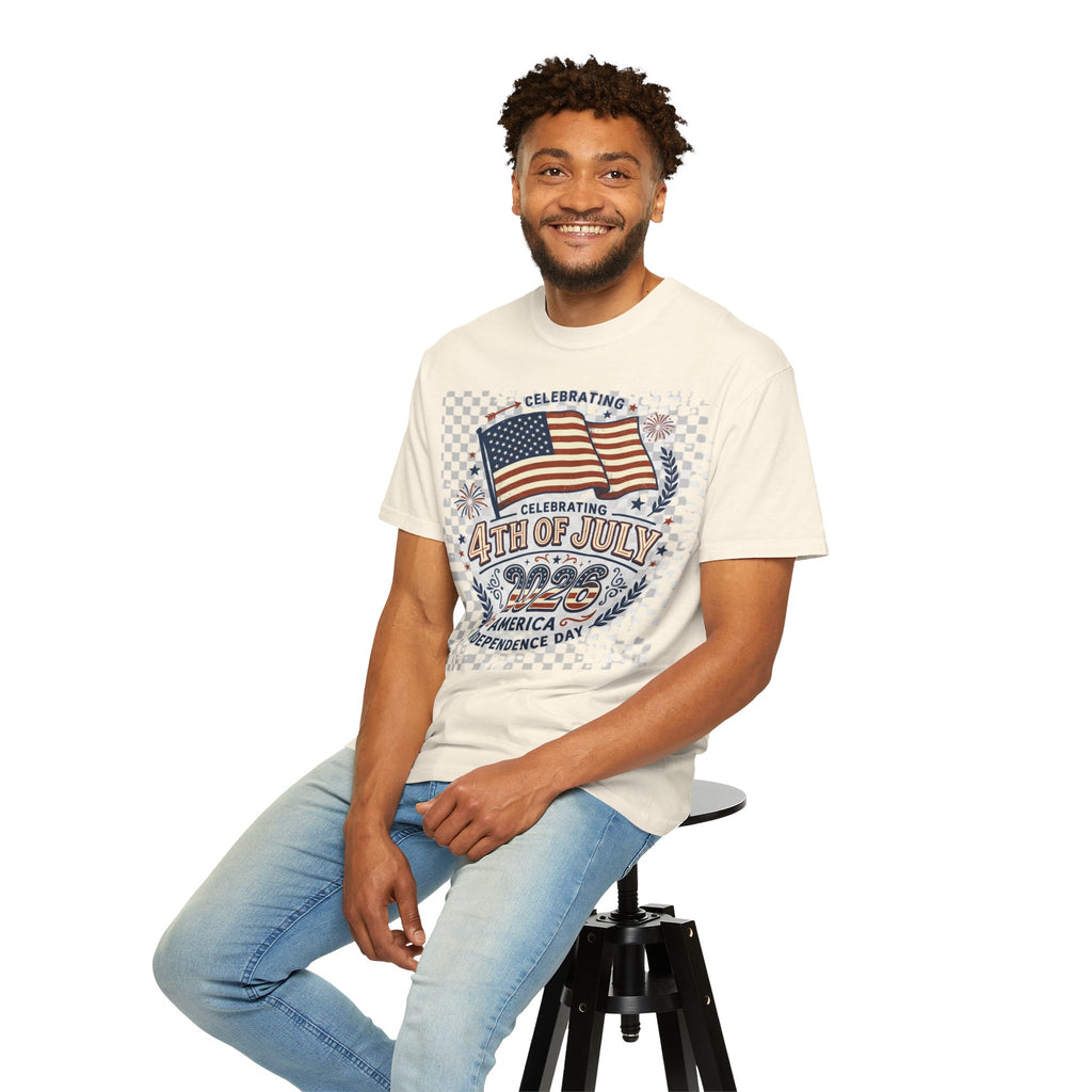 Garment-Dyed Relaxed-Fit T-Shirt — Soft, Broken-In Summer Tee Unisex