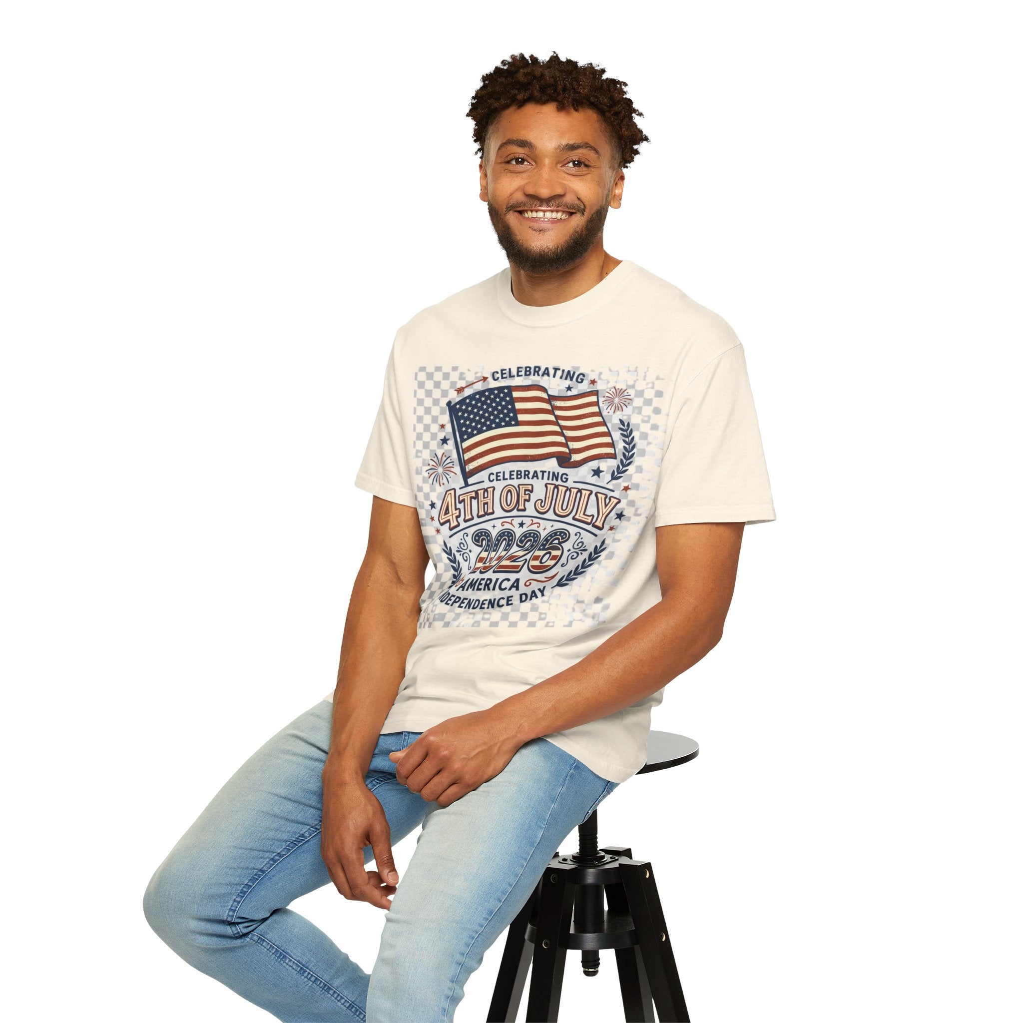 Garment-Dyed Relaxed-Fit T-Shirt — Soft, Broken-In Summer Tee Unisex