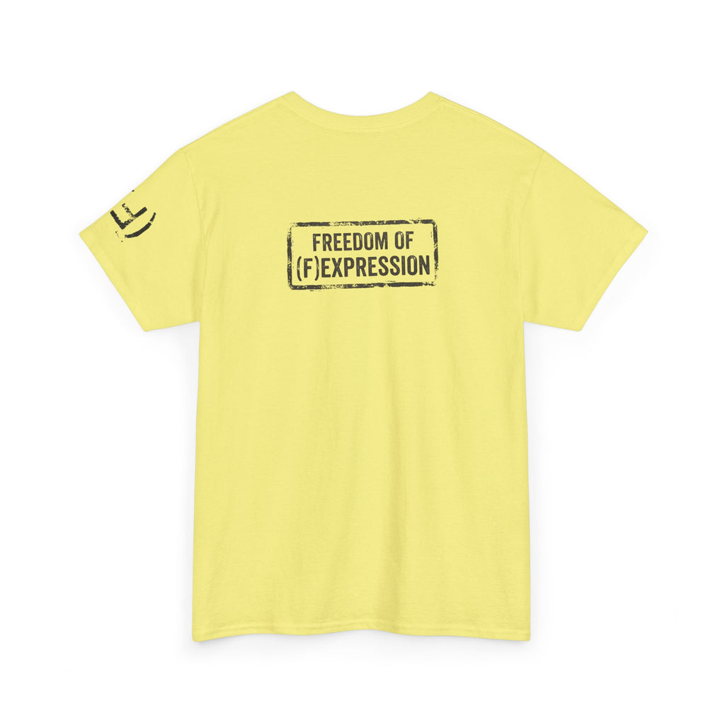 Happy Dynamite Tee — "Cue the Music" Expressive Graphic T-Shirt Unisex