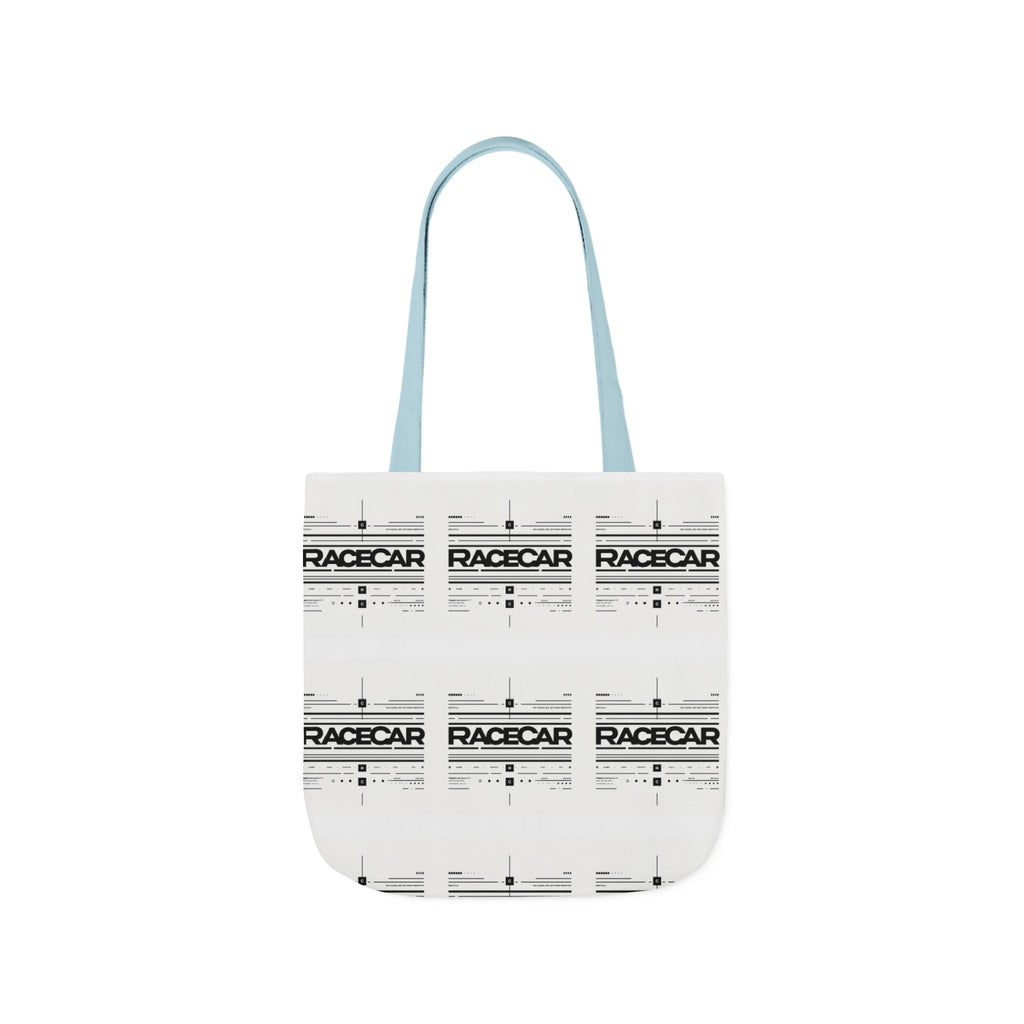 Minimalist '/Racecar' Tote Bag - Modern Design