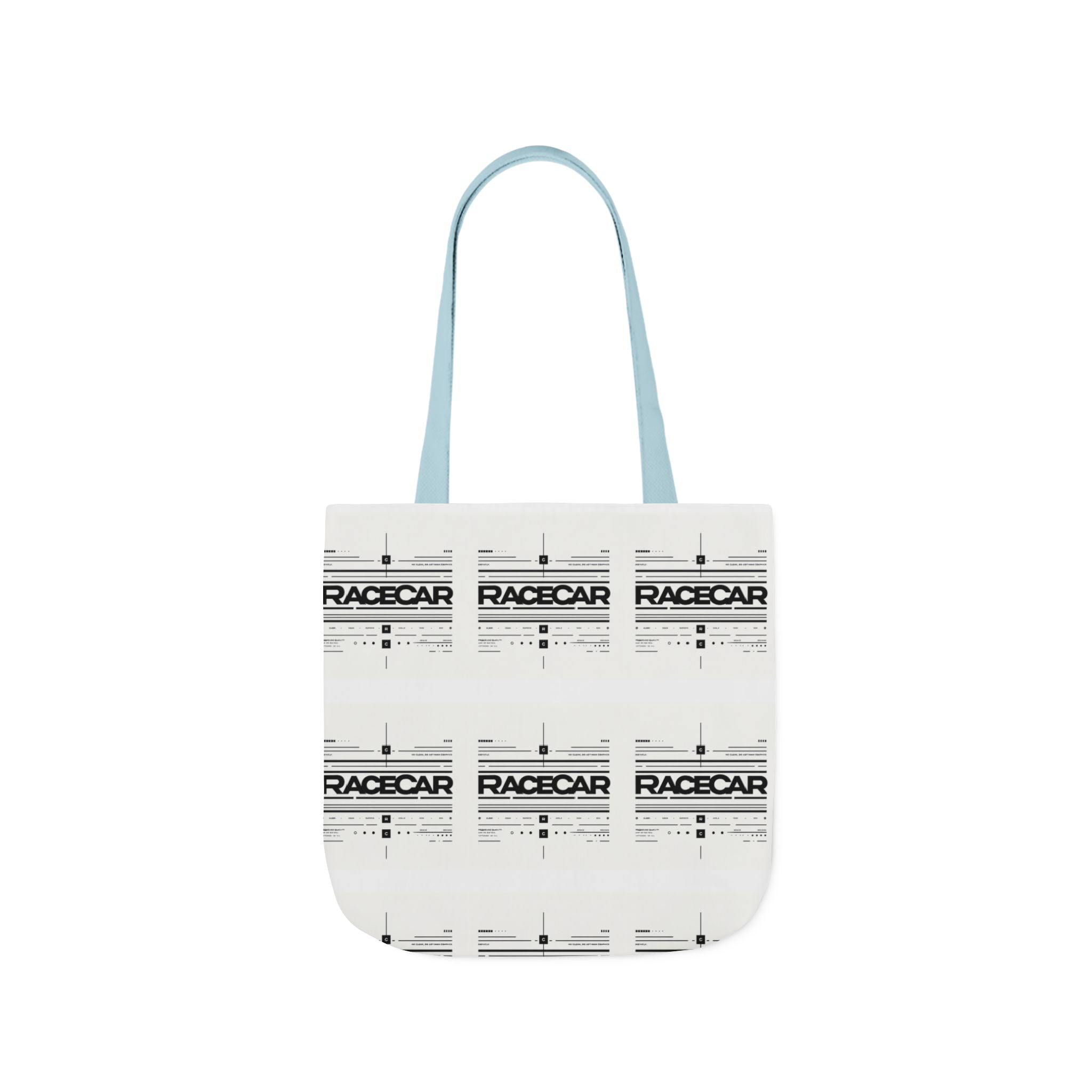 Minimalist '/Racecar' Tote Bag - Modern Design