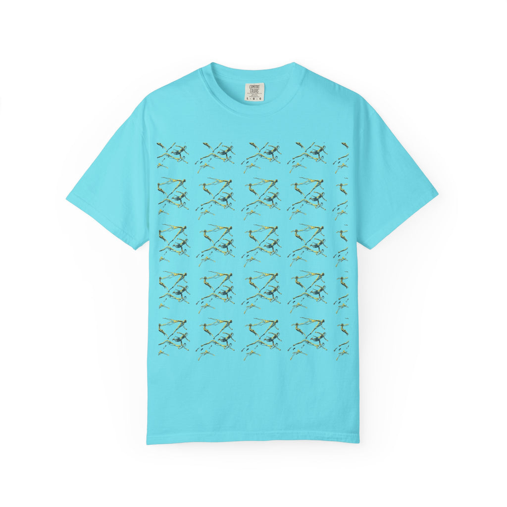 Swimmer Flying T-Shirt — Surreal Swimscape Graphic Tee Unisex