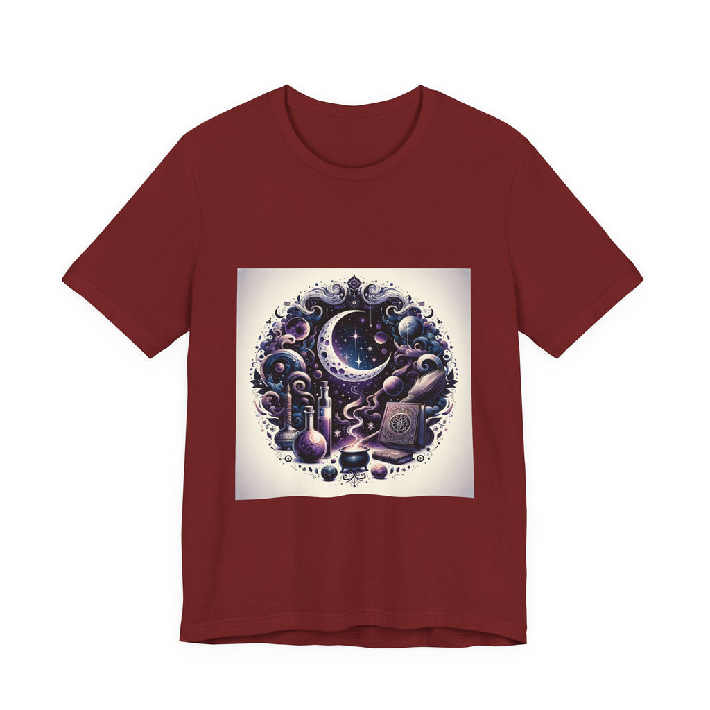 Witchy Vibes Crescent Moon T-Shirt Unisex