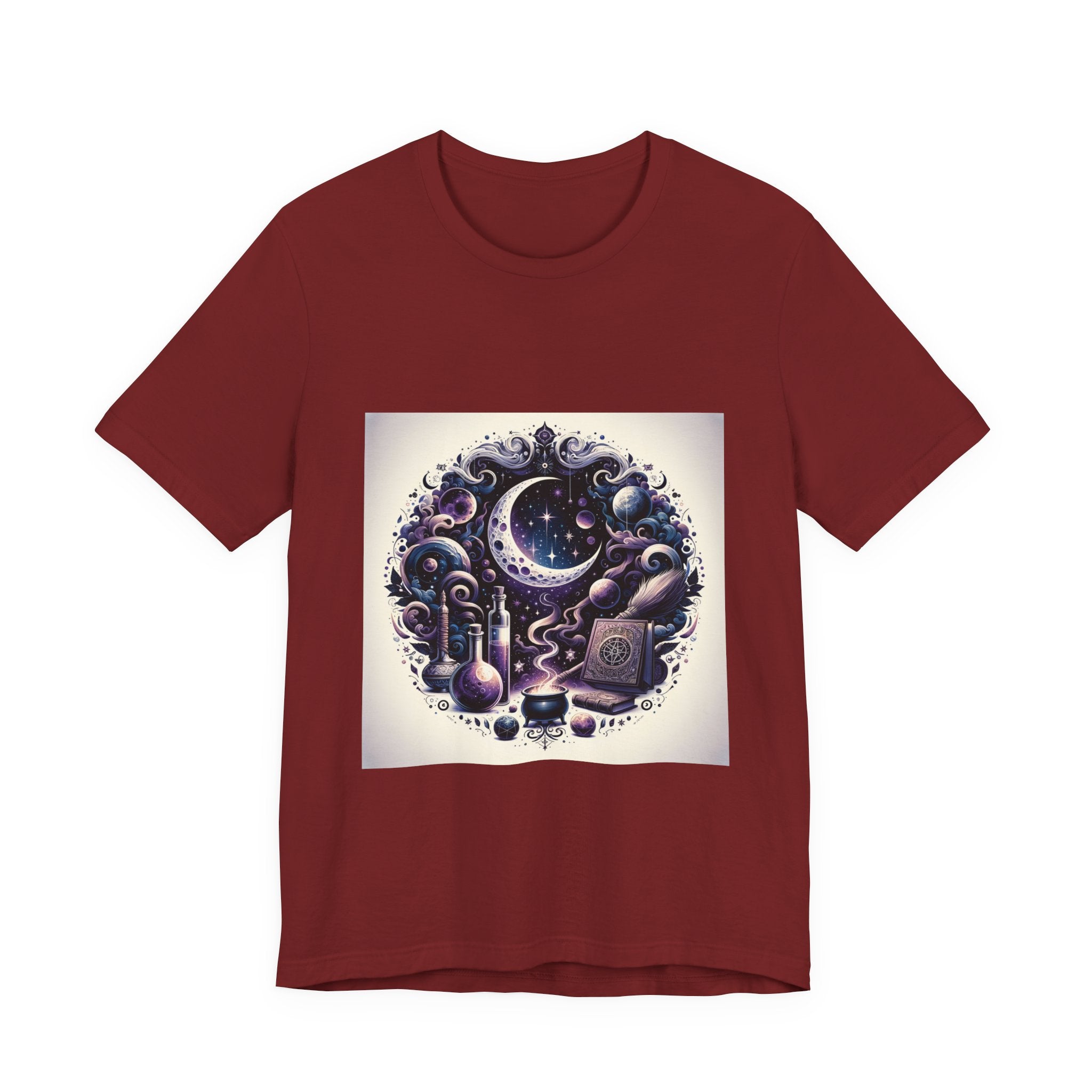 Witchy Vibes Crescent Moon T-Shirt Unisex