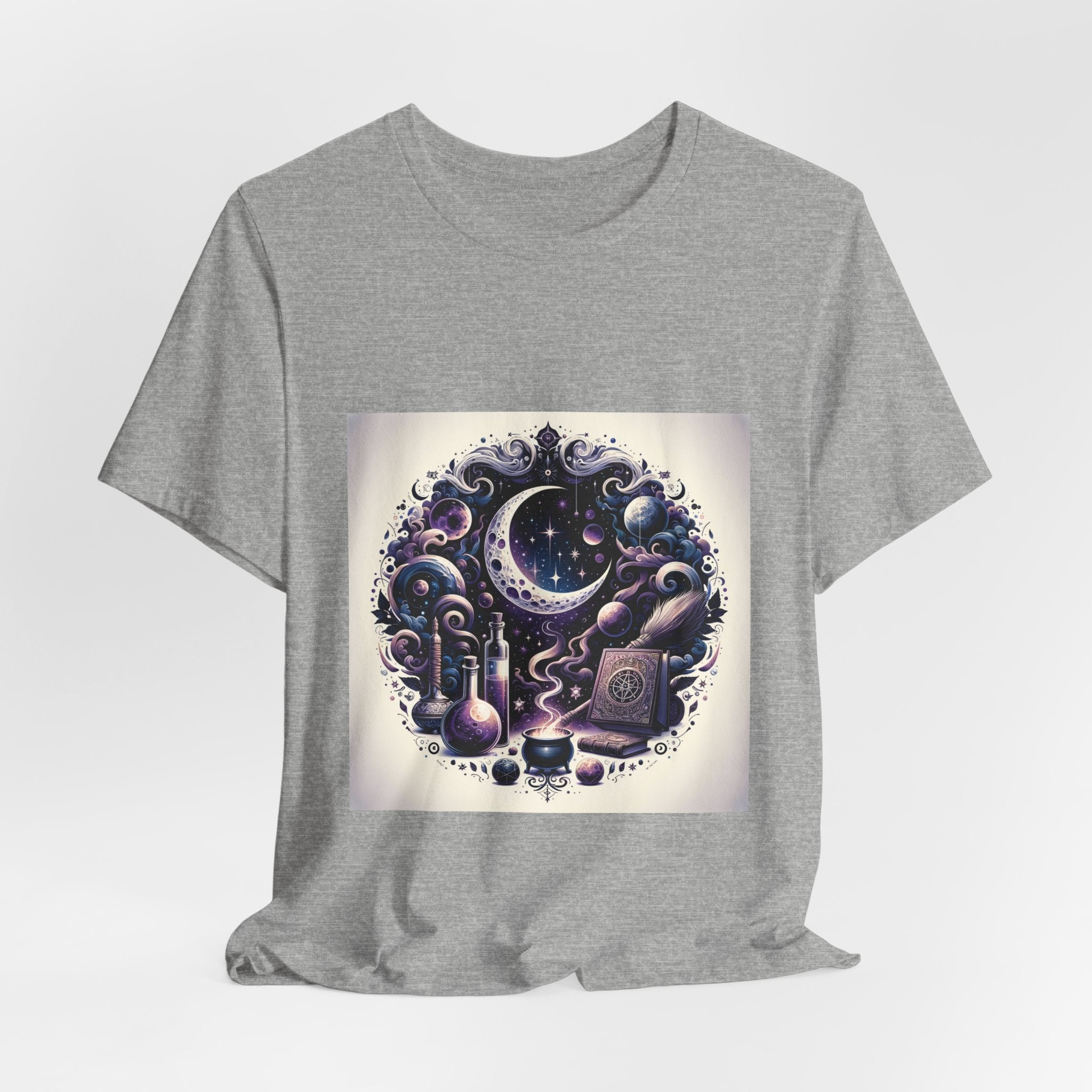 Witchy Vibes Crescent Moon T-Shirt Unisex