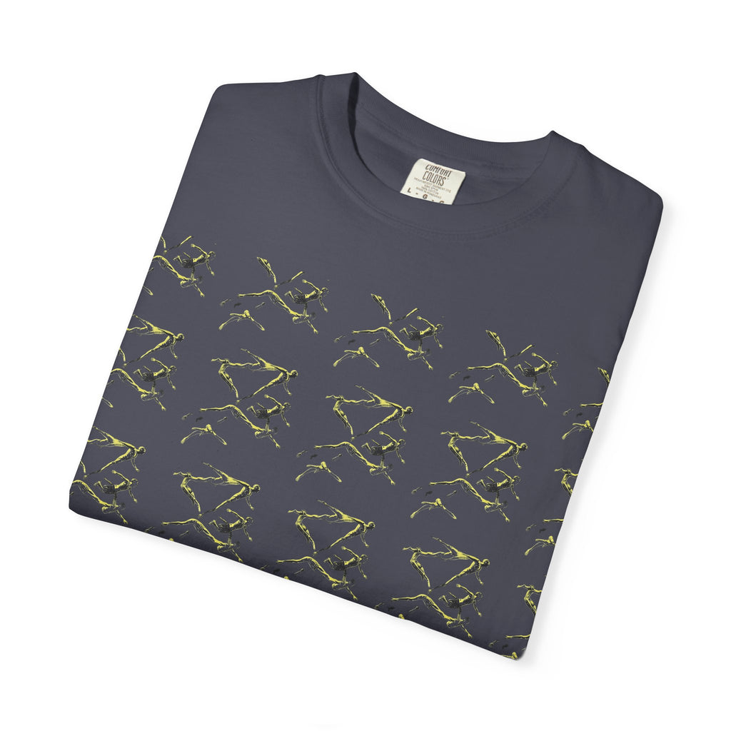 Swimmer Flying T-Shirt — Surreal Swimscape Graphic Tee Unisex