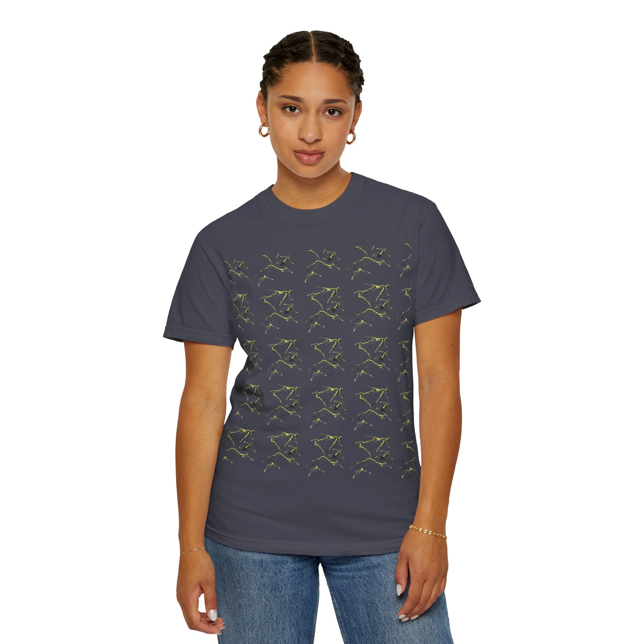 Swimmer Flying T-Shirt — Surreal Swimscape Graphic Tee Unisex