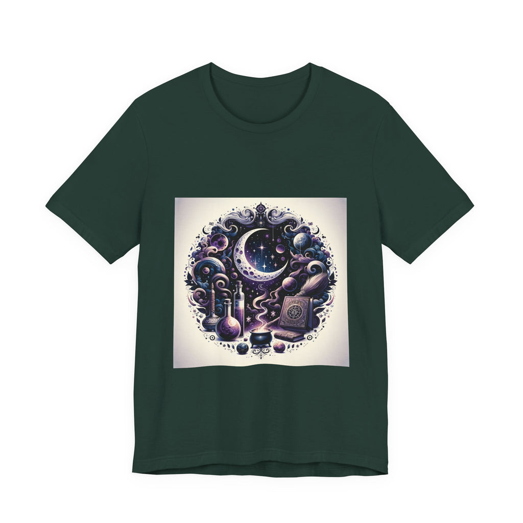 Witchy Vibes Crescent Moon T-Shirt Unisex