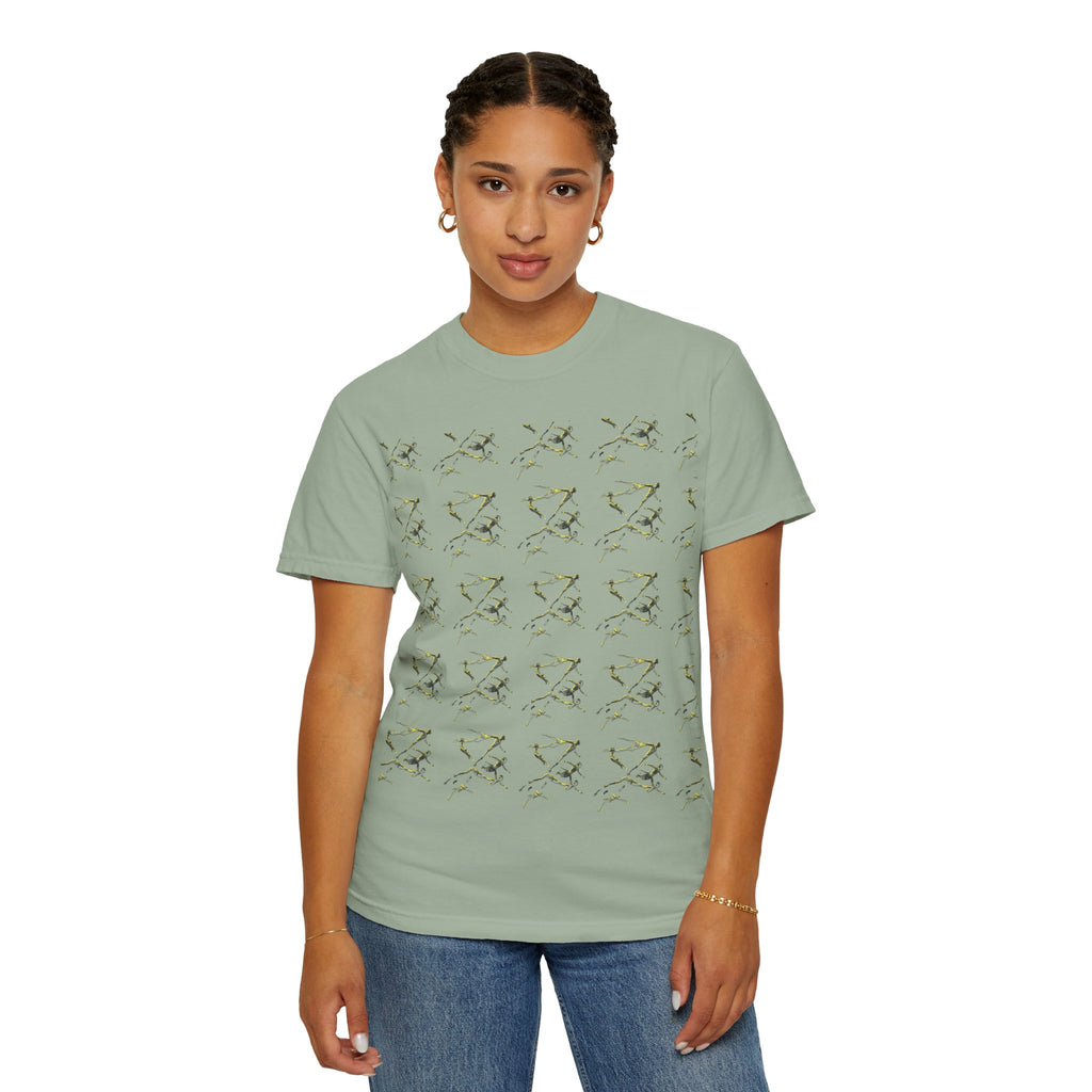 Swimmer Flying T-Shirt — Surreal Swimscape Graphic Tee Unisex