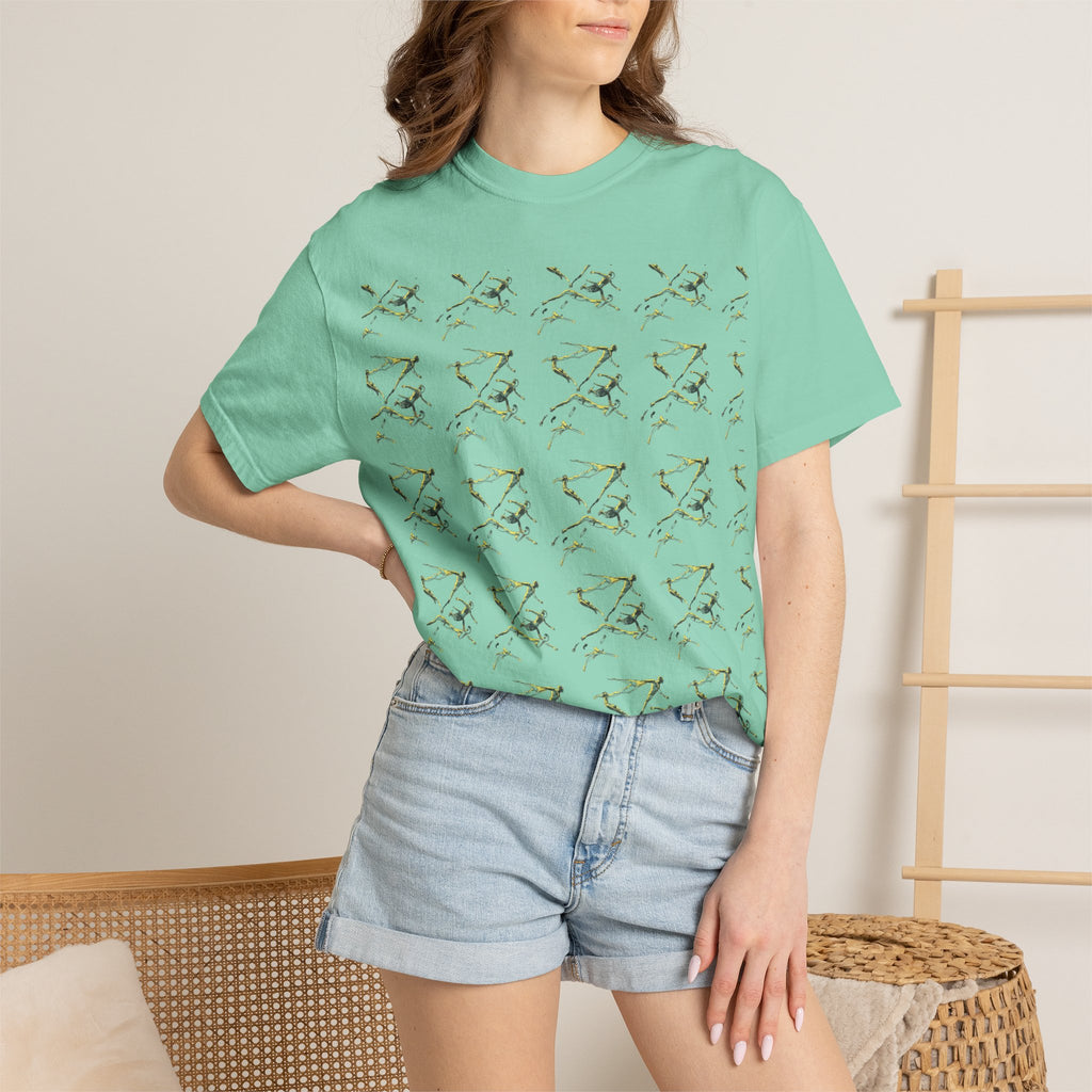 Swimmer Flying T-Shirt — Surreal Swimscape Graphic Tee Unisex