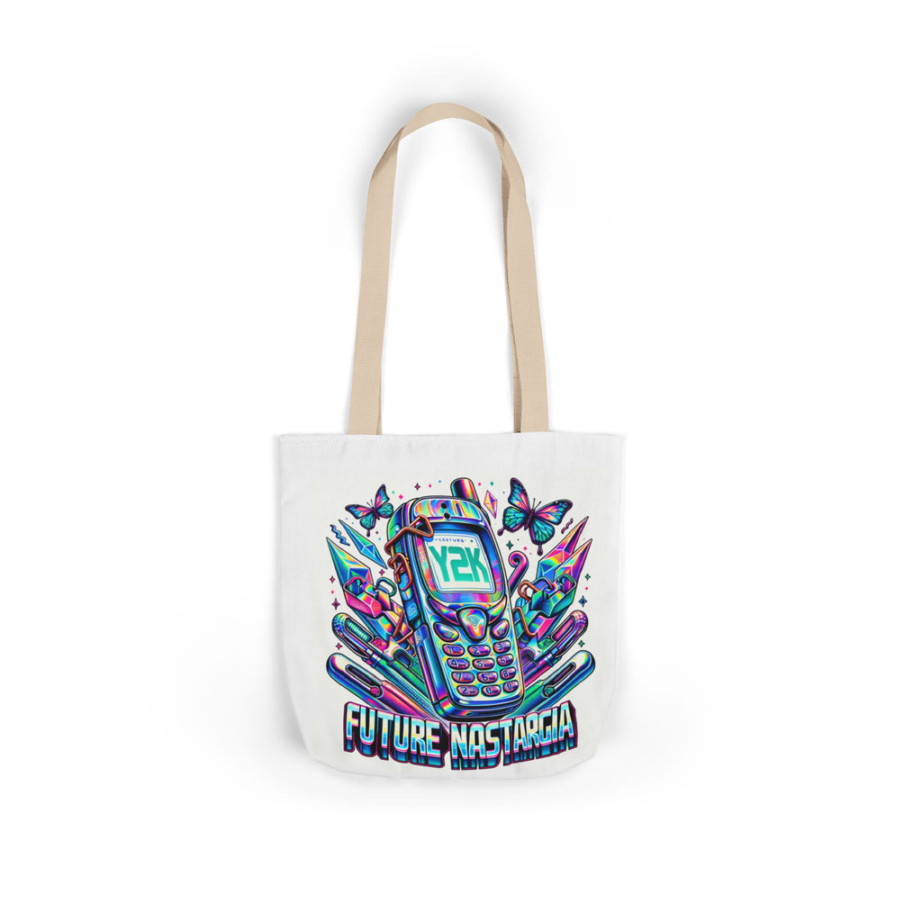 Y2K Nostalgia Tech Tote Bag – Retro Chic