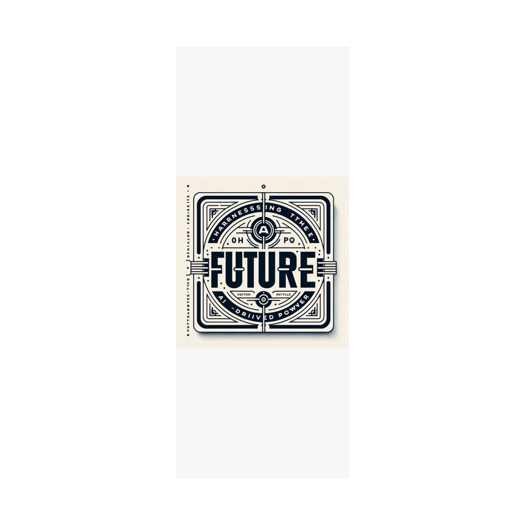 Futuristic AI Energy Power Poster