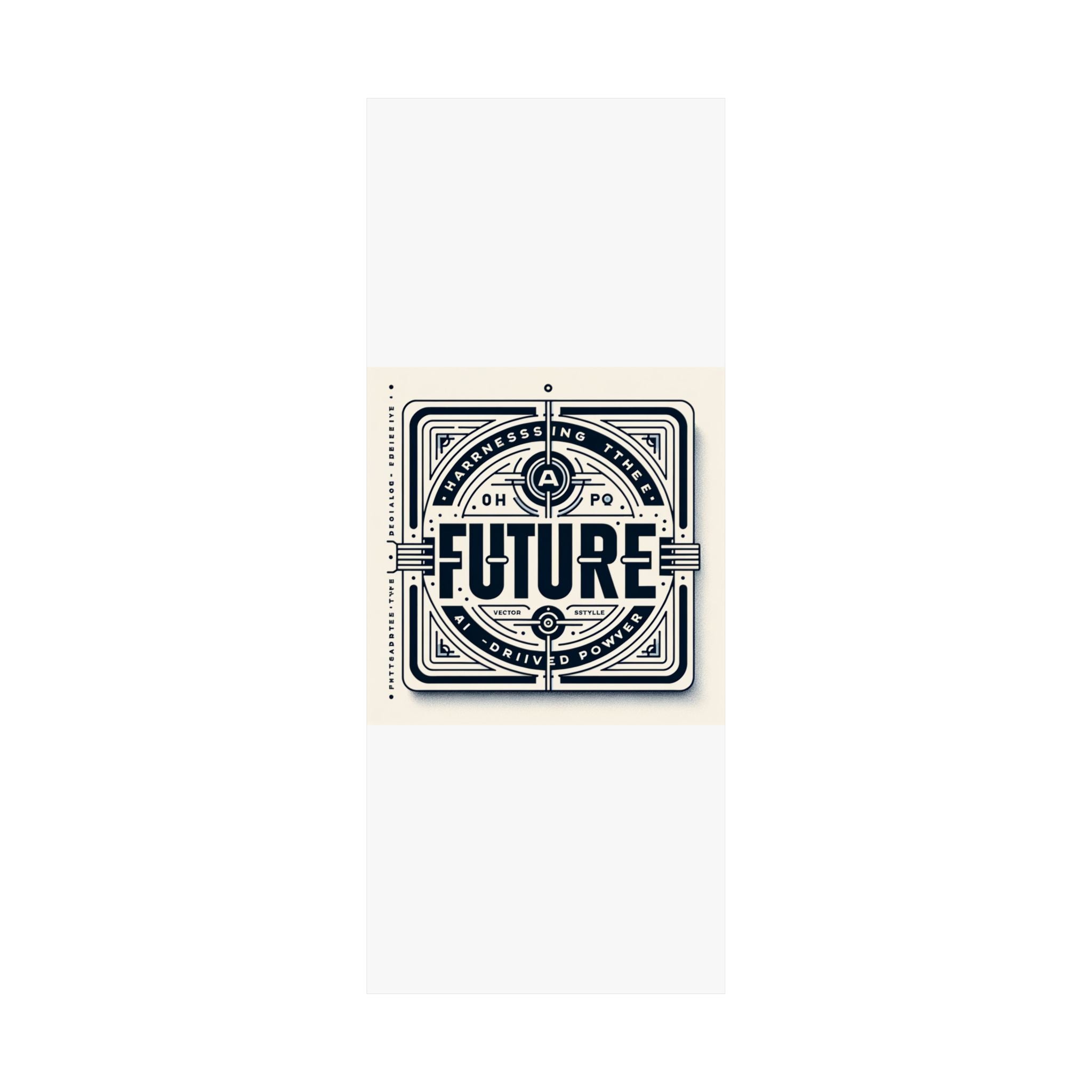Futuristic AI Energy Power Poster