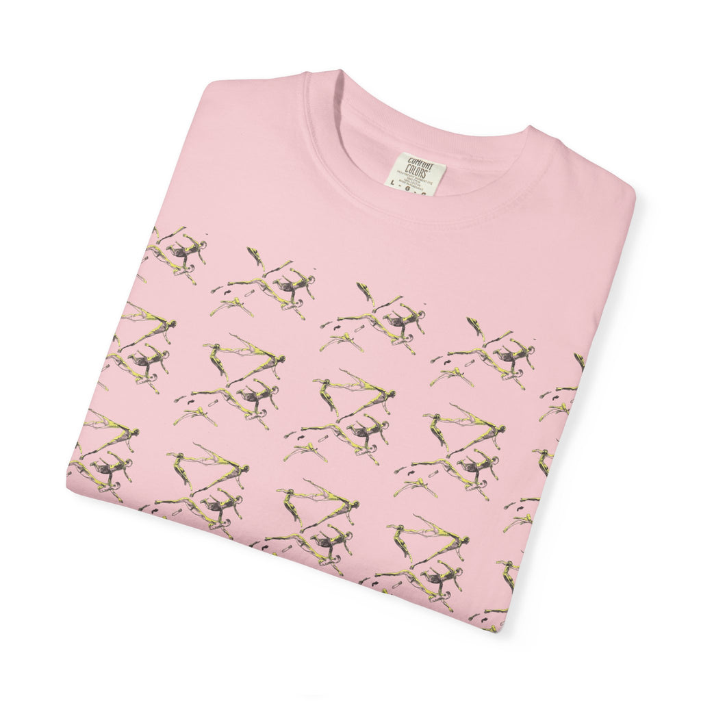 Swimmer Flying T-Shirt — Surreal Swimscape Graphic Tee Unisex