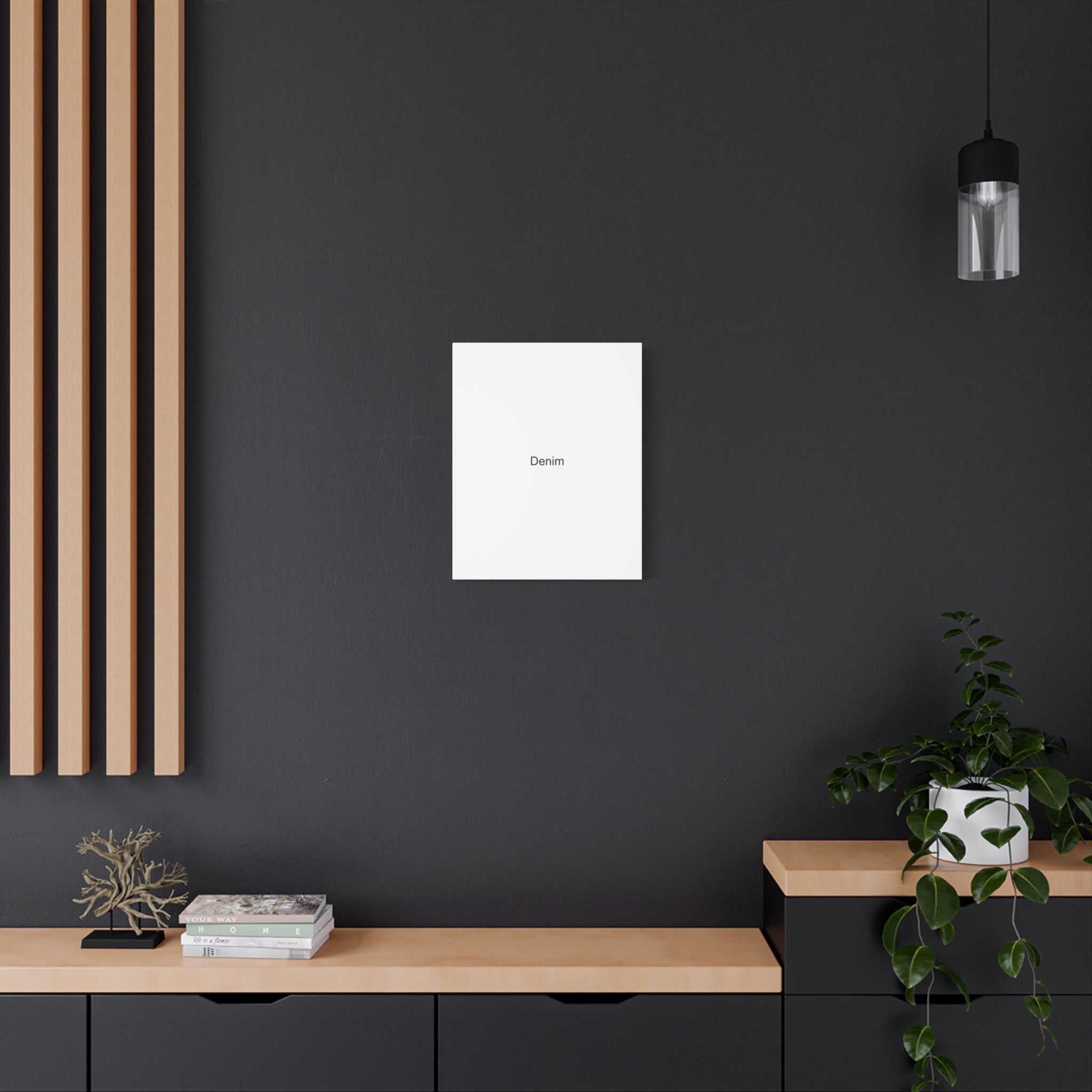 Indigo Americana Canvas Art