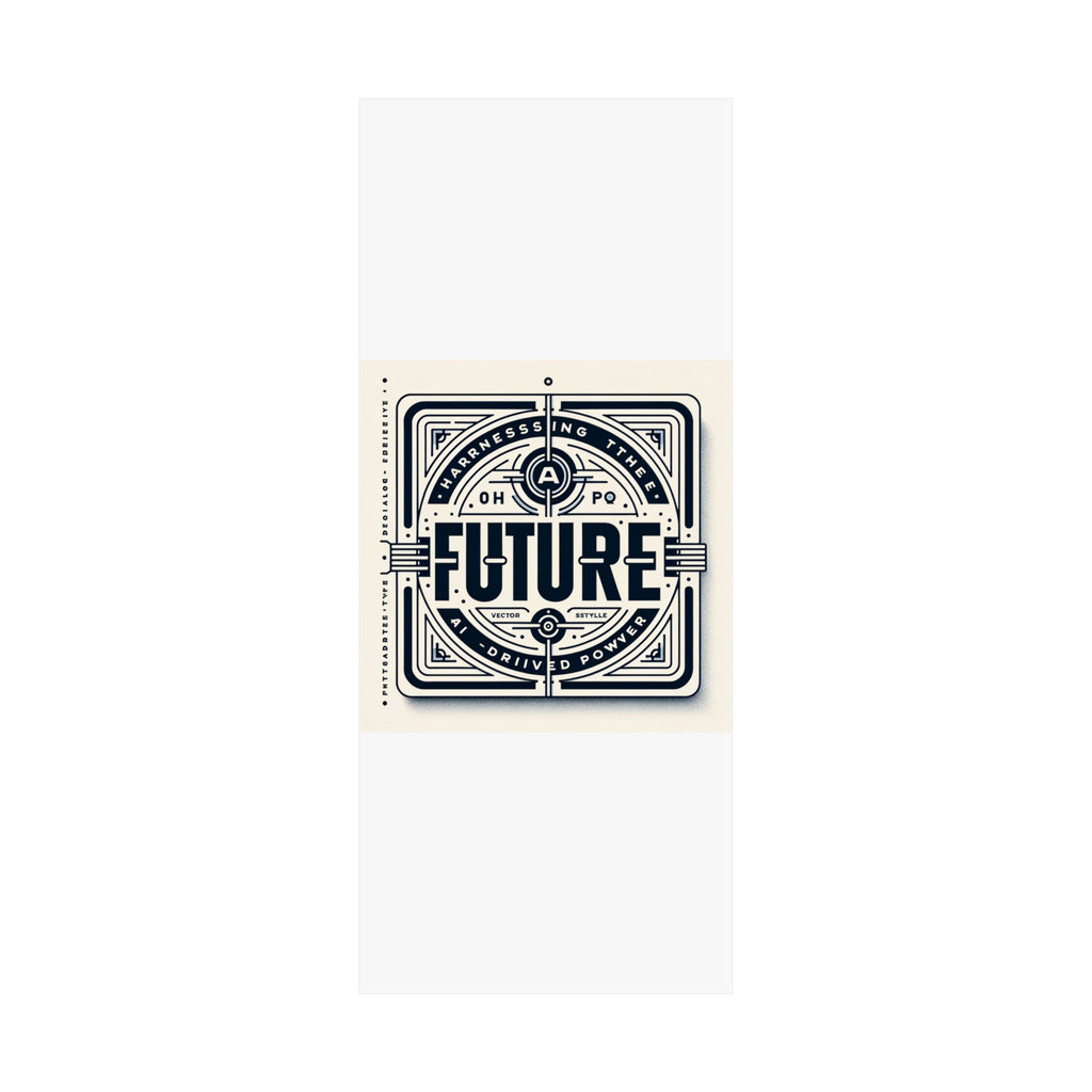 Futuristic AI Energy Power Poster