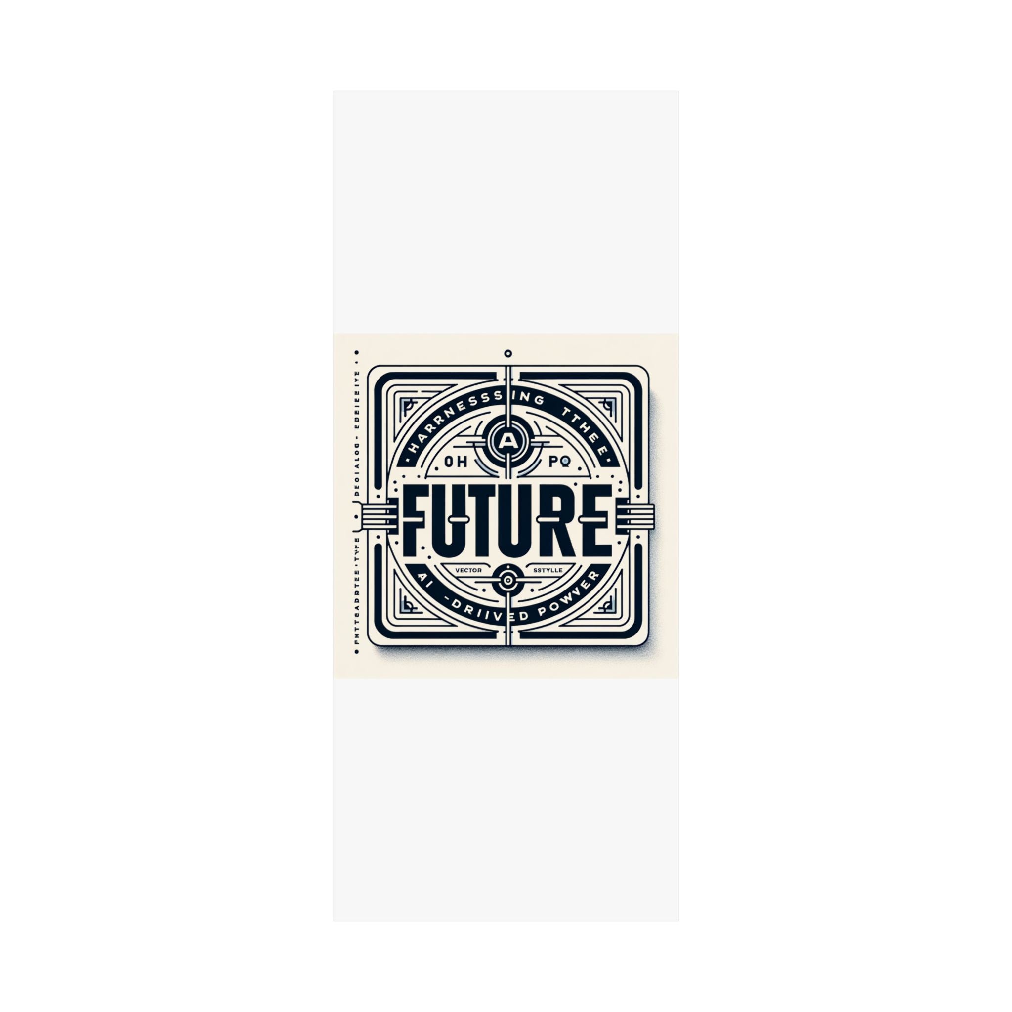 Futuristic AI Energy Power Poster