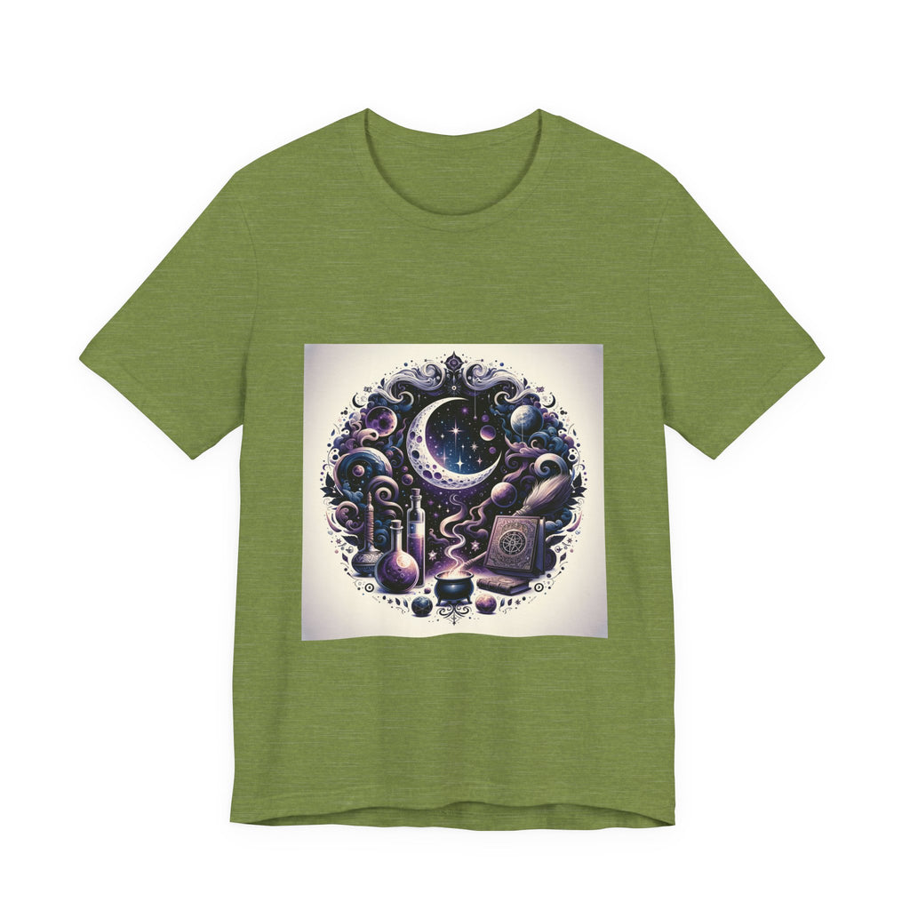 Witchy Vibes Crescent Moon T-Shirt Unisex