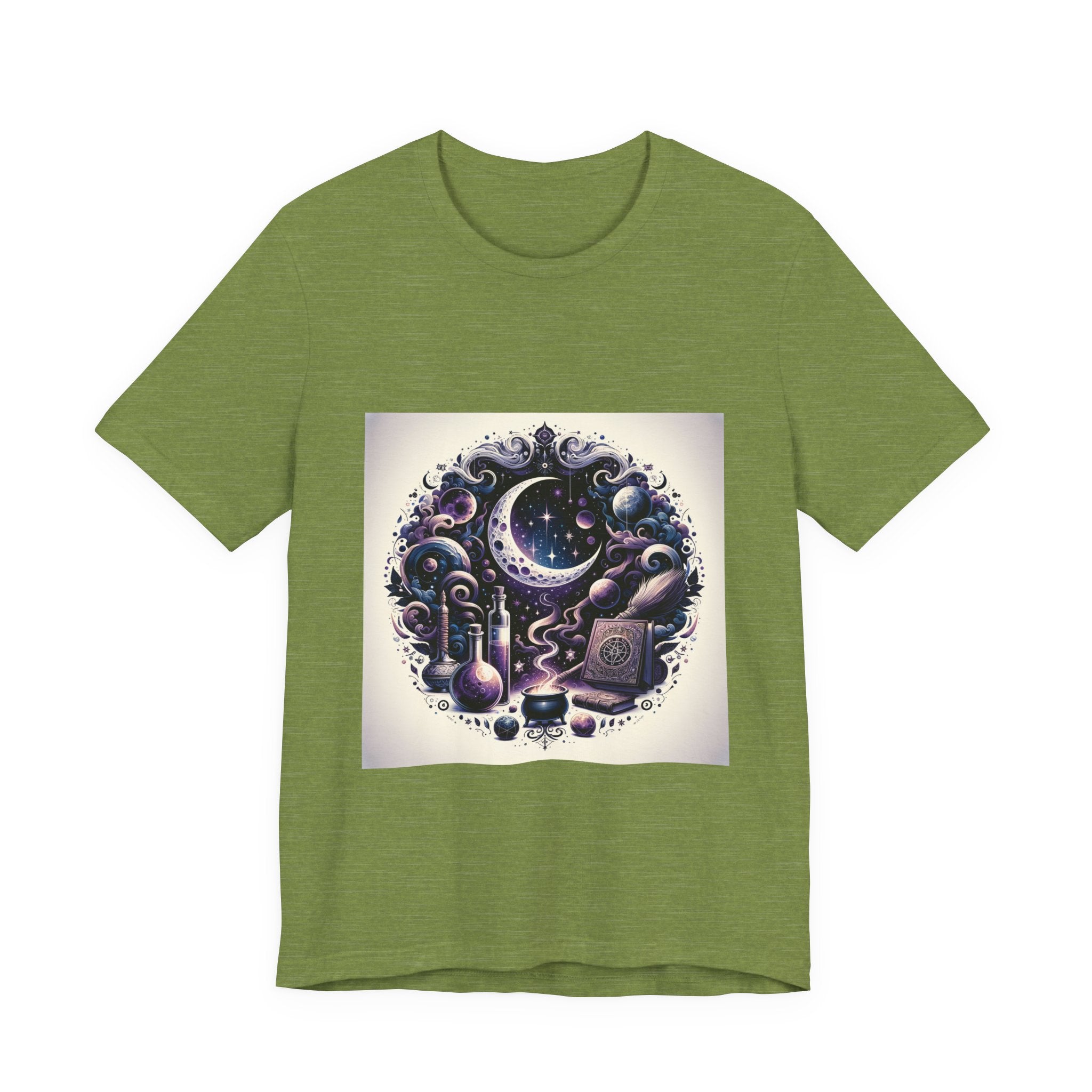 Witchy Vibes Crescent Moon T-Shirt Unisex