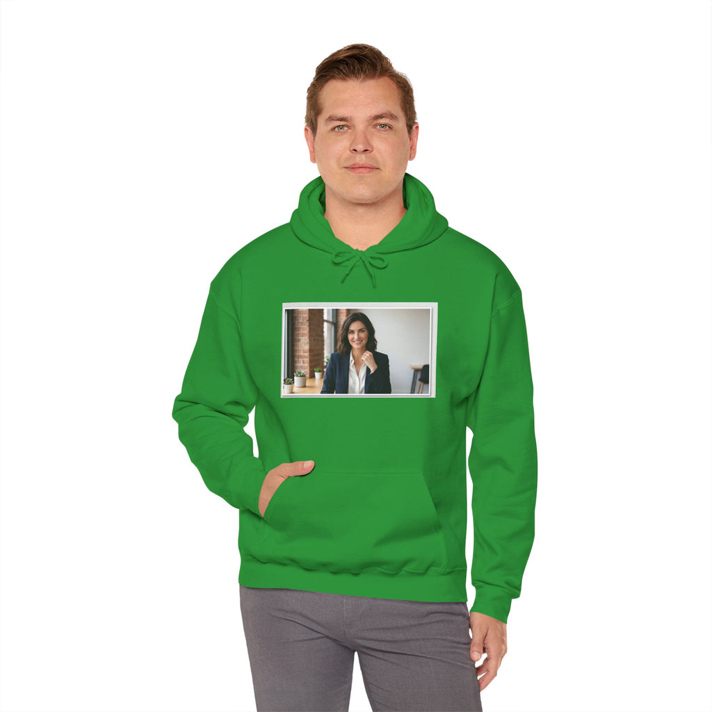 Personalized Hoodie Name: Boots  With a Picture of Boots on it