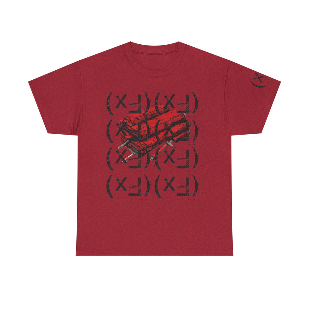 Happy Dynamite Tee — "Cue the Music" Expressive Graphic T-Shirt Unisex