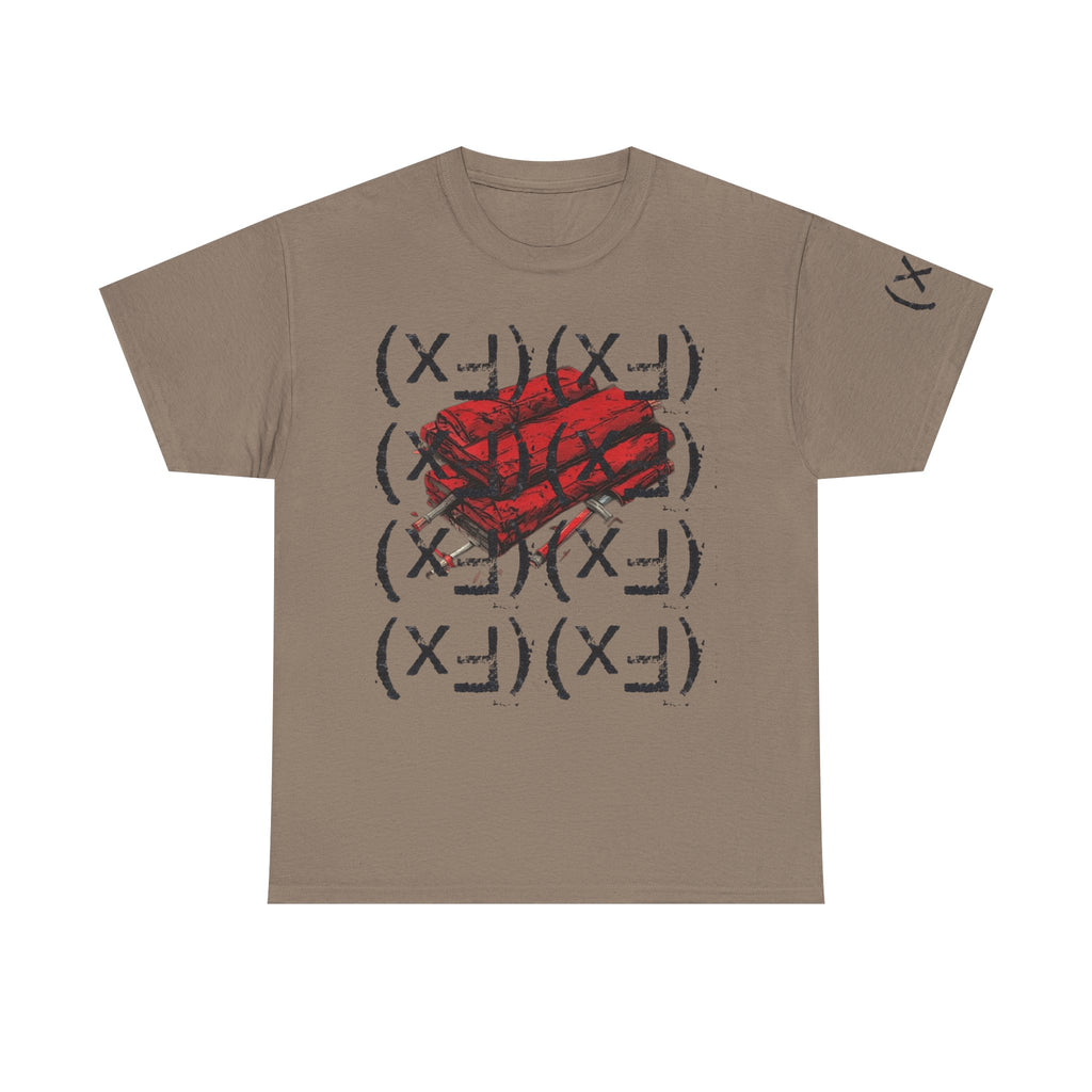Happy Dynamite Tee — "Cue the Music" Expressive Graphic T-Shirt Unisex