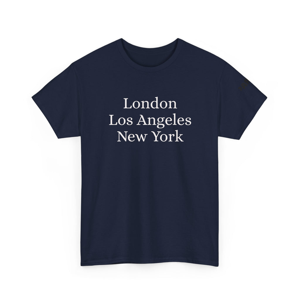 City Silhouette Tee — Minimal Sleeve