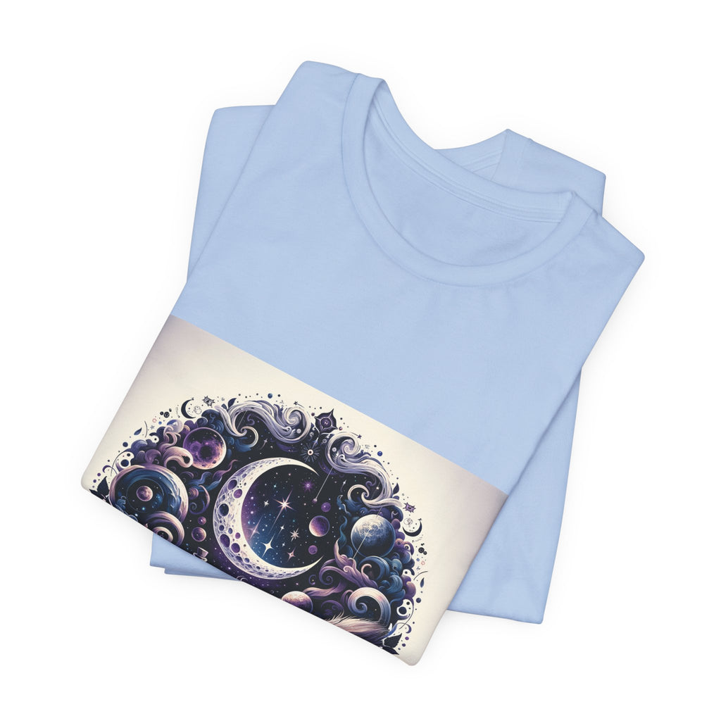 Witchy Vibes Crescent Moon T-Shirt Unisex