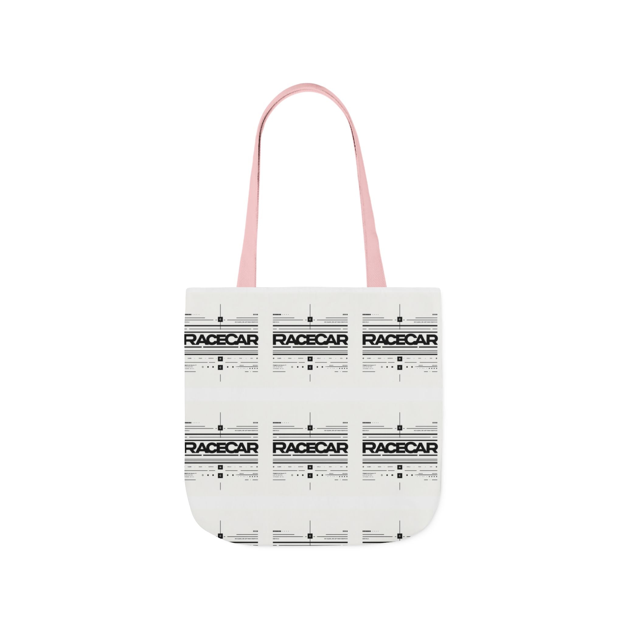 Minimalist '/Racecar' Tote Bag - Modern Design