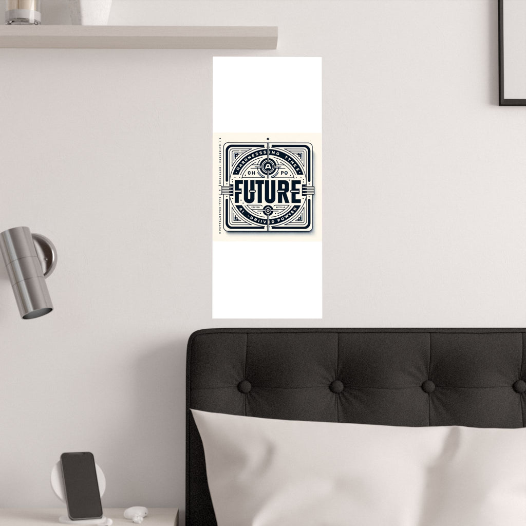 Futuristic AI Energy Power Poster