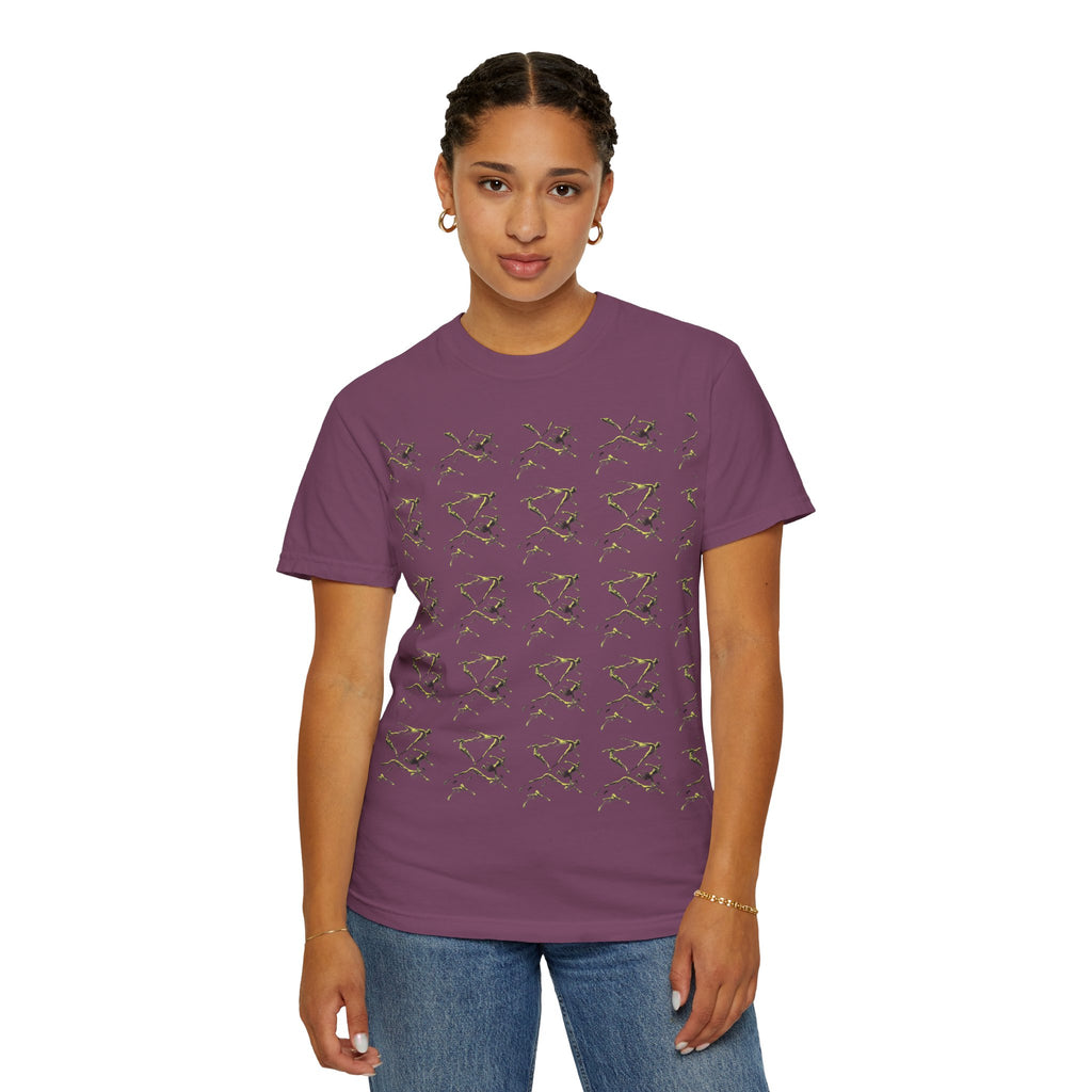 Swimmer Flying T-Shirt — Surreal Swimscape Graphic Tee Unisex