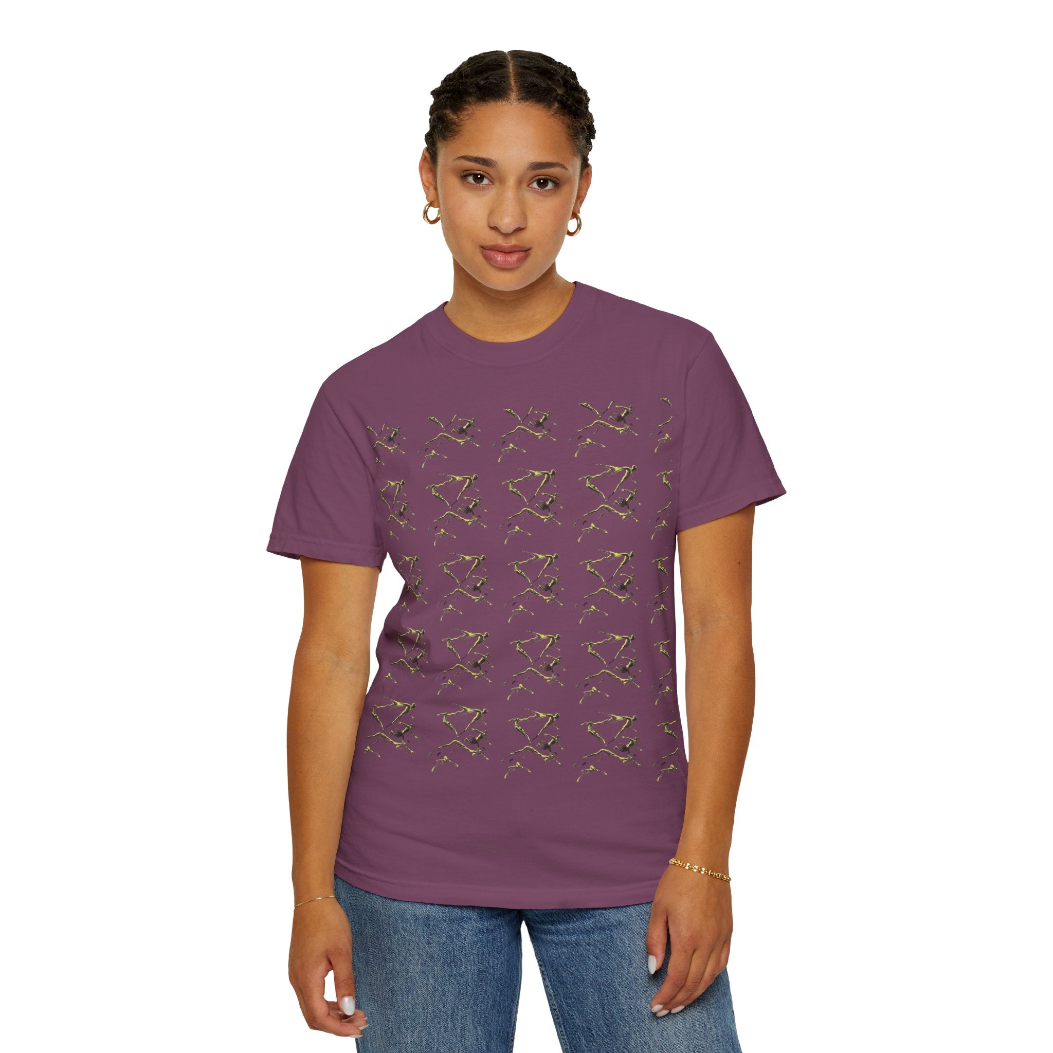 Swimmer Flying T-Shirt — Surreal Swimscape Graphic Tee Unisex