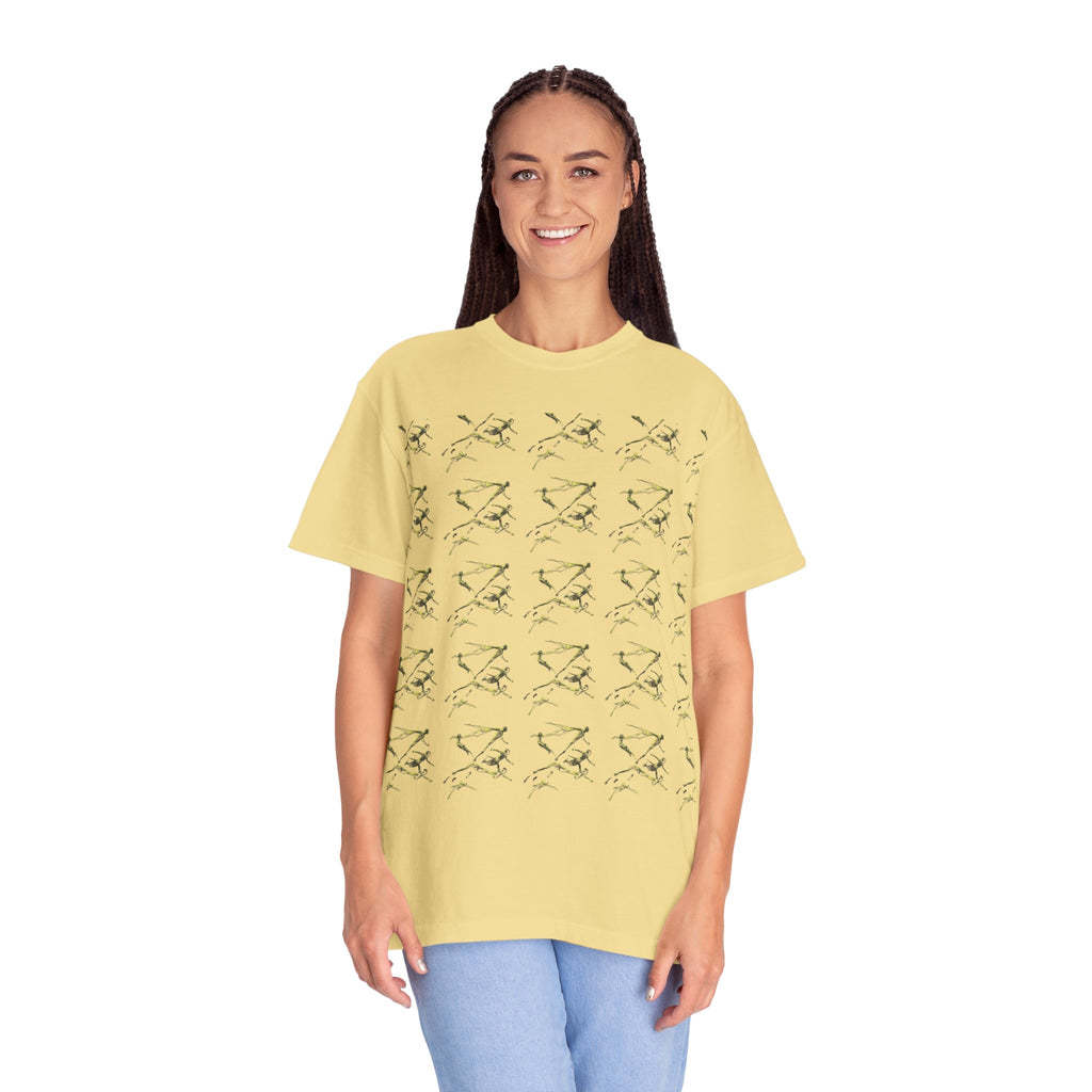 Swimmer Flying T-Shirt — Surreal Swimscape Graphic Tee Unisex