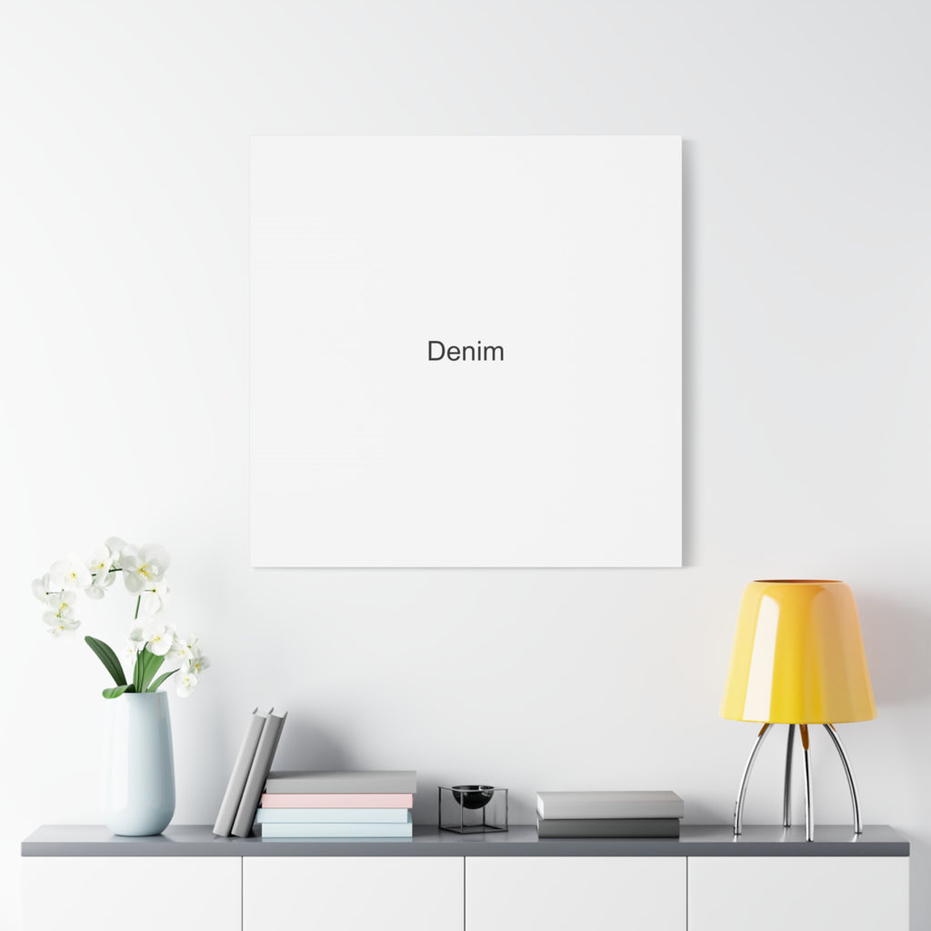 Indigo Americana Canvas Art