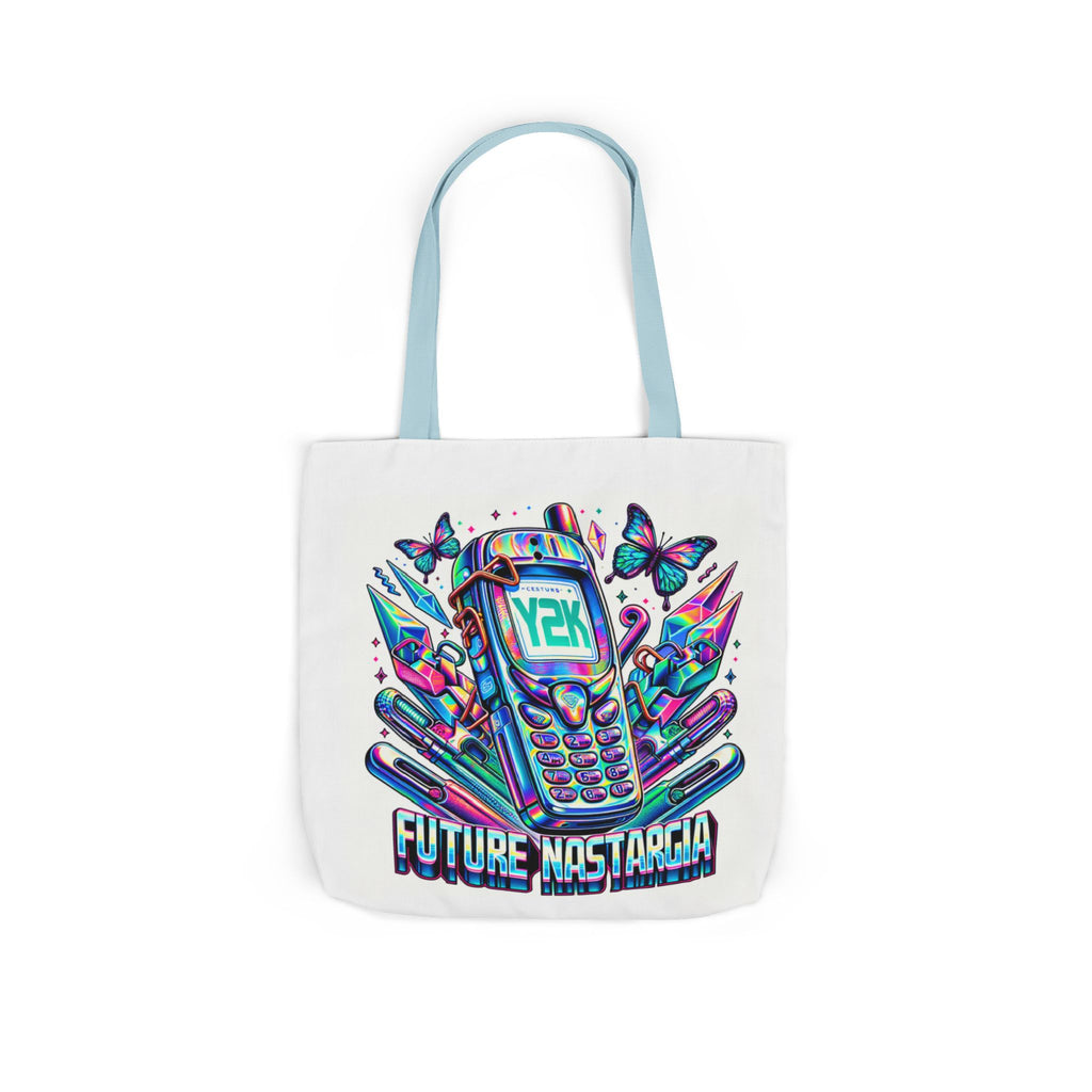 Y2K Nostalgia Tech Tote Bag – Retro Chic