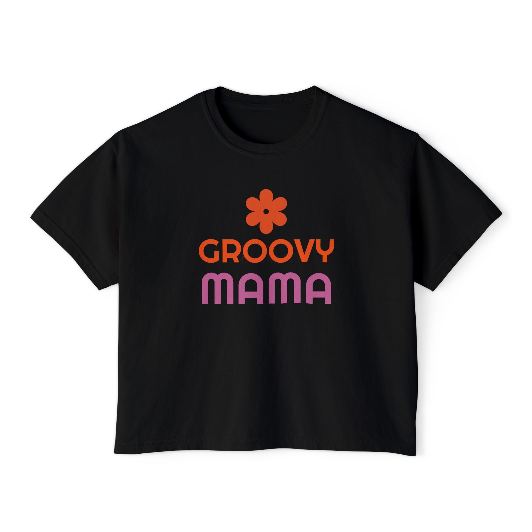 Mom University Boxy Tee Unisex