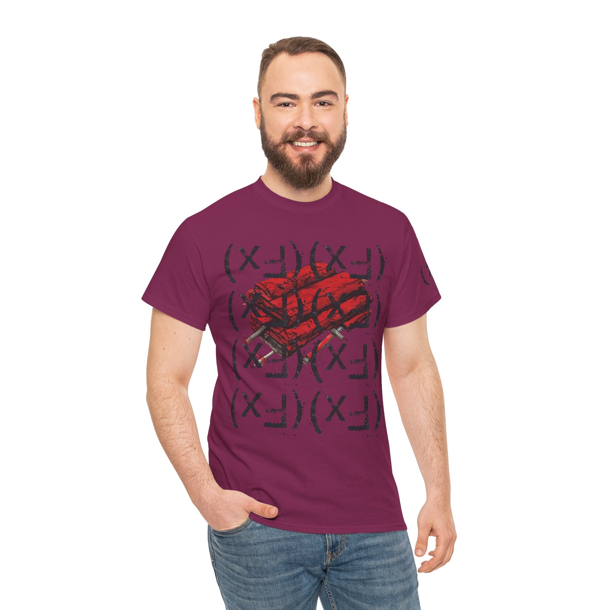 Happy Dynamite Tee — "Cue the Music" Expressive Graphic T-Shirt Unisex