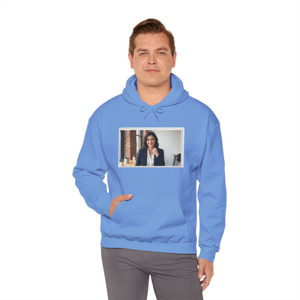 Personalized Hoodie Name: Boots  With a Picture of Boots on it