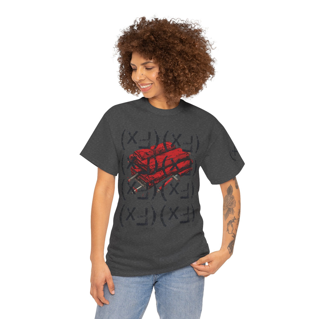 Happy Dynamite Tee — "Cue the Music" Expressive Graphic T-Shirt Unisex