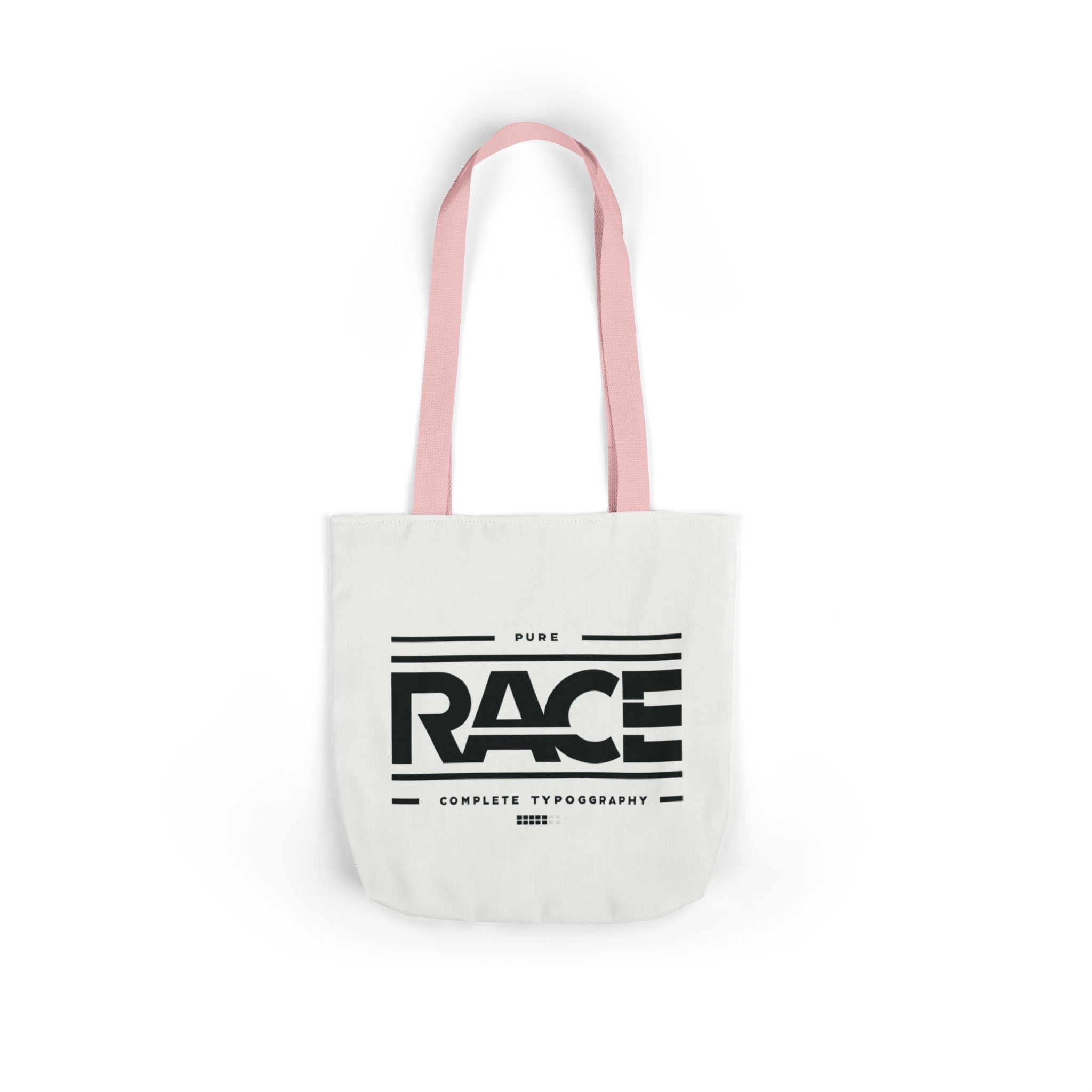 Minimalist Racing Themed Tote Bag