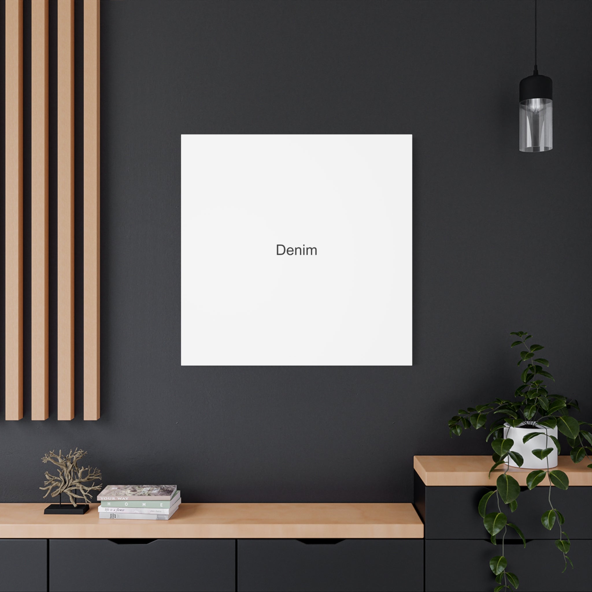 Indigo Americana Canvas Art