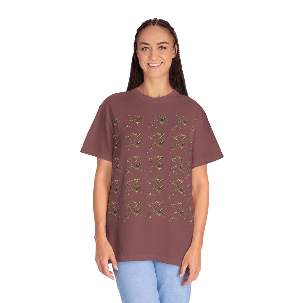 Swimmer Flying T-Shirt — Surreal Swimscape Graphic Tee Unisex
