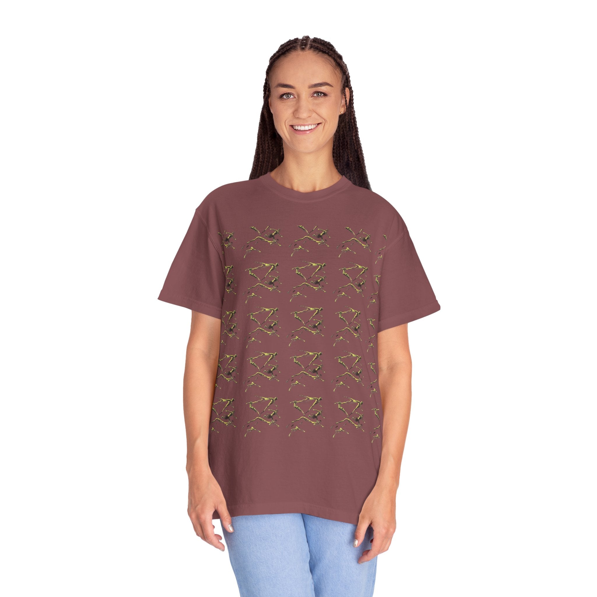 Swimmer Flying T-Shirt — Surreal Swimscape Graphic Tee Unisex