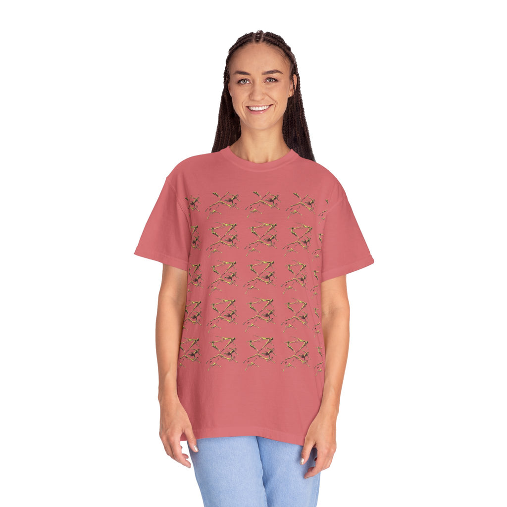 Swimmer Flying T-Shirt — Surreal Swimscape Graphic Tee Unisex